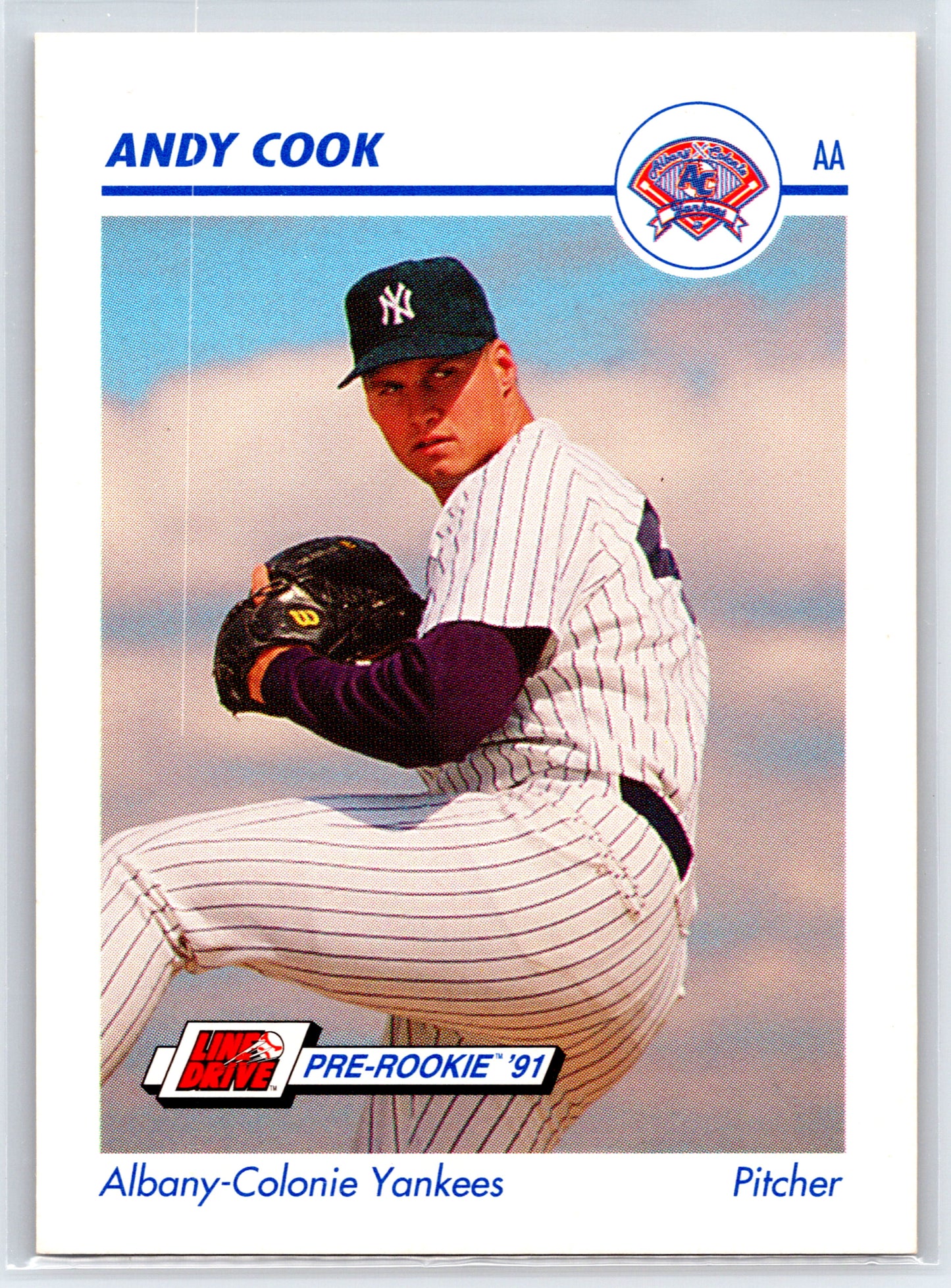 1991 Line Drive AA #1 Andy Cook