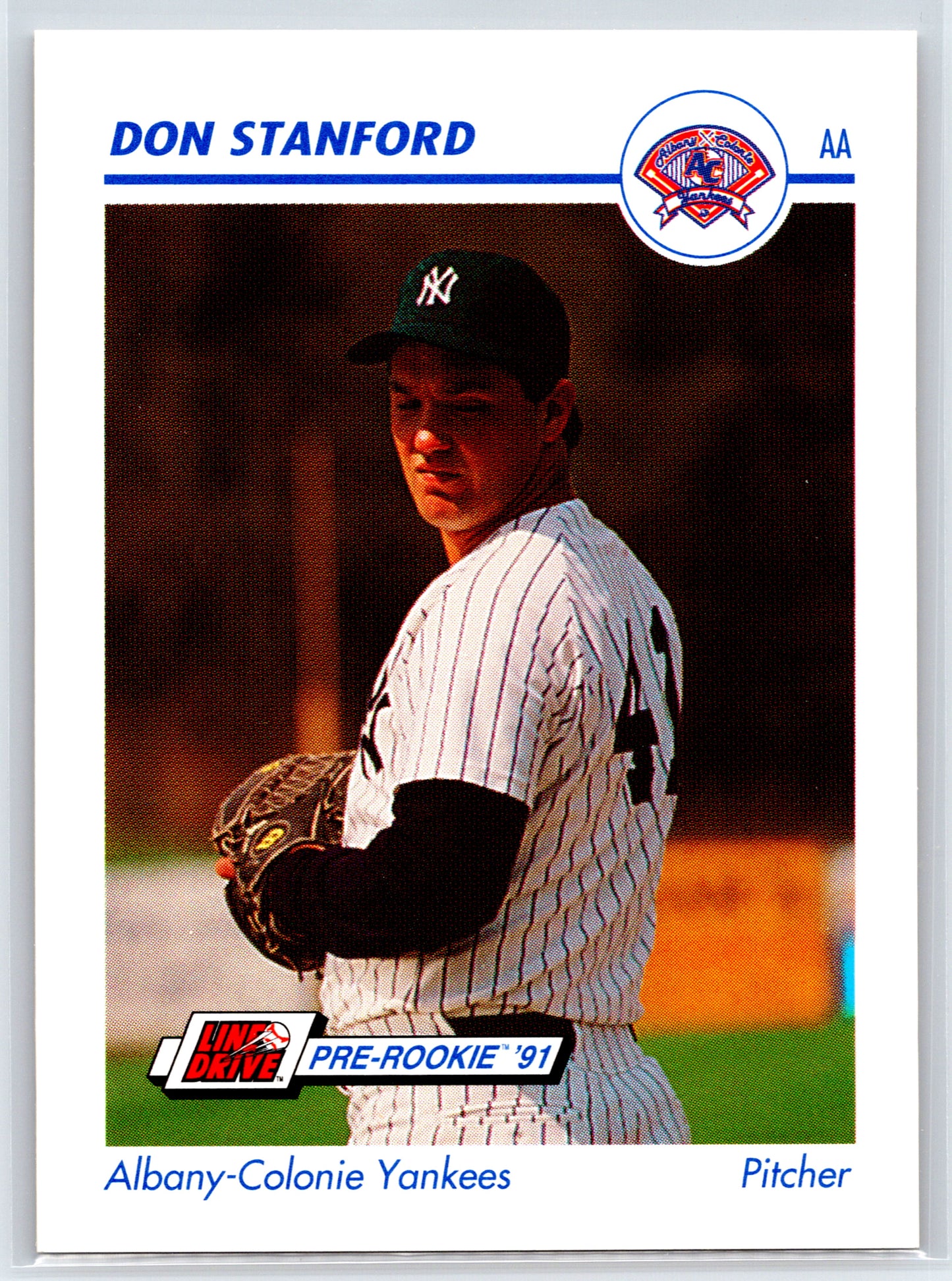 1991 Line Drive AA #19 Don Stanford