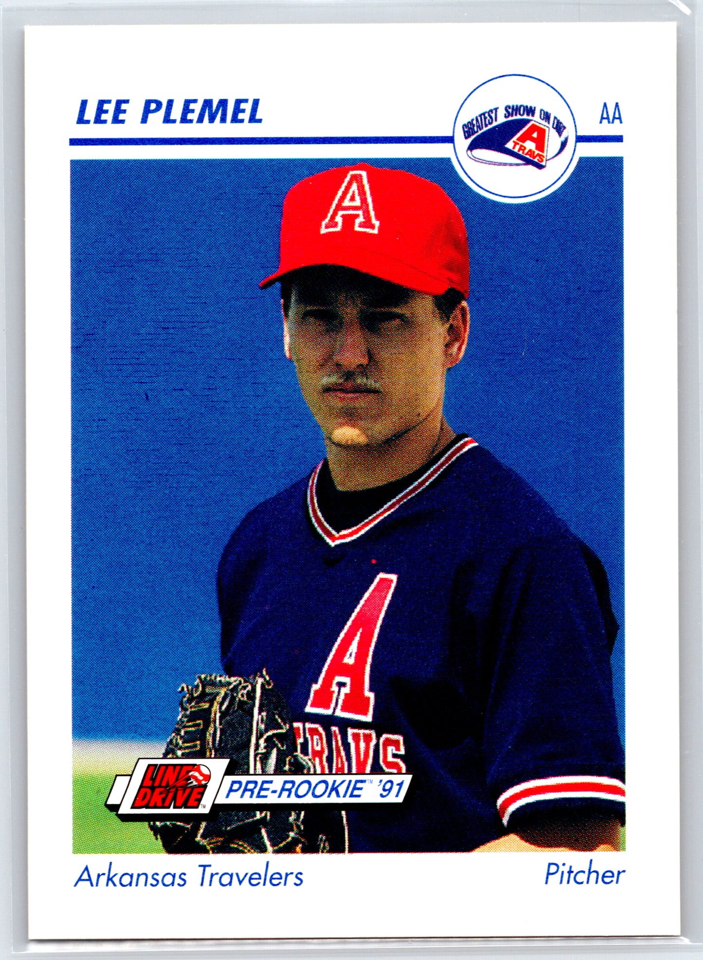 1991 Line Drive AA #42 Lee Plemel