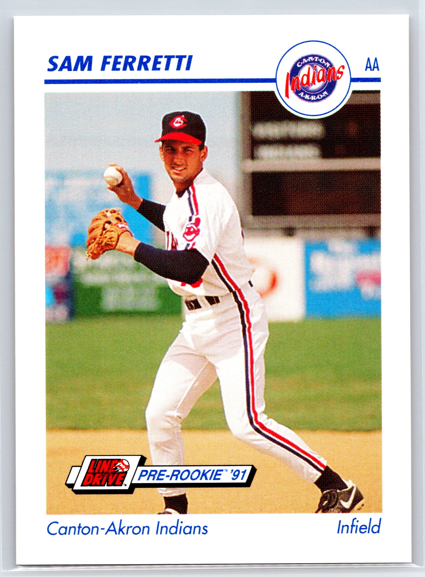 1991 Line Drive AA #83 Sam Ferretti