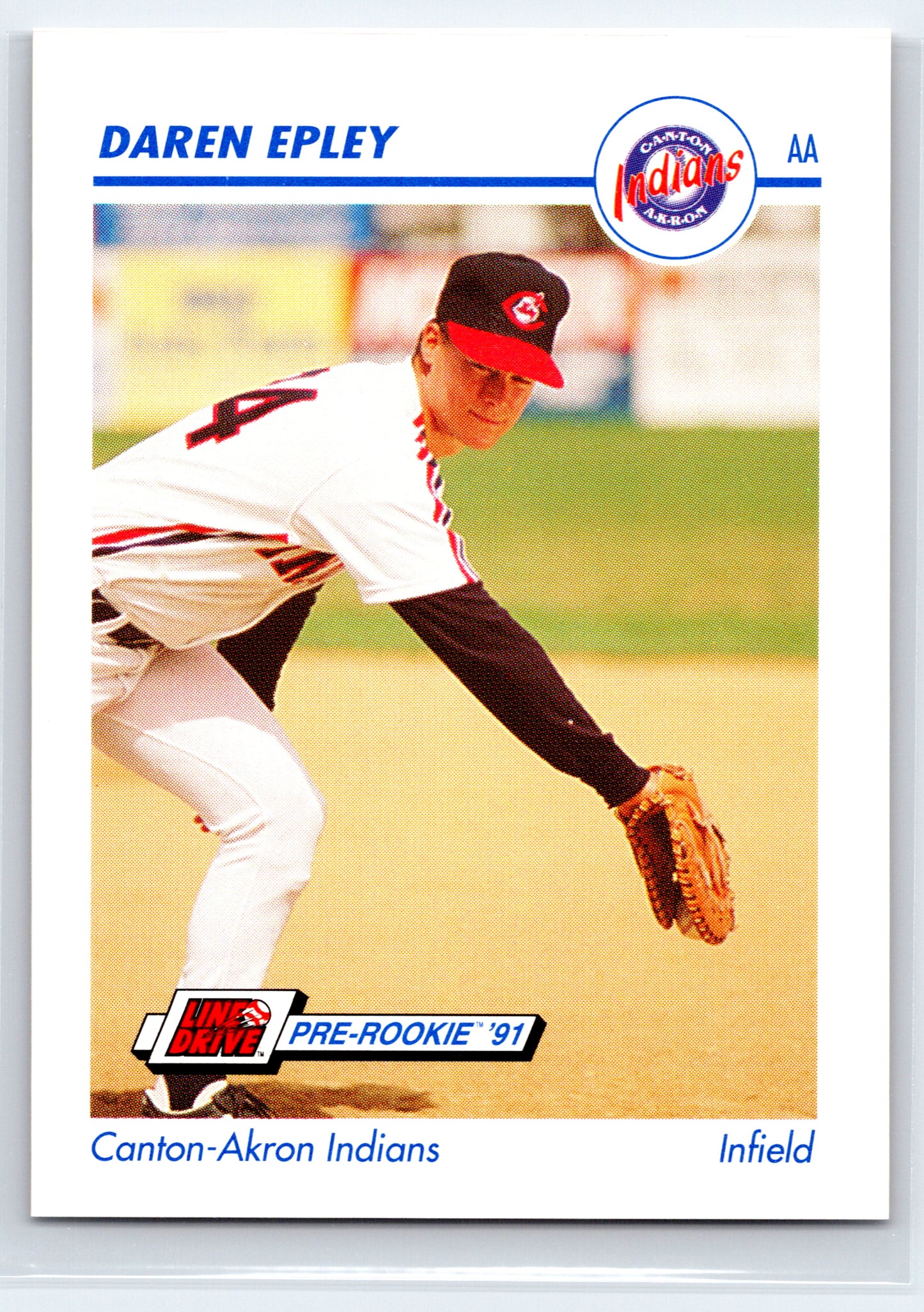 1991 Line Drive AA #82 Daren Epley