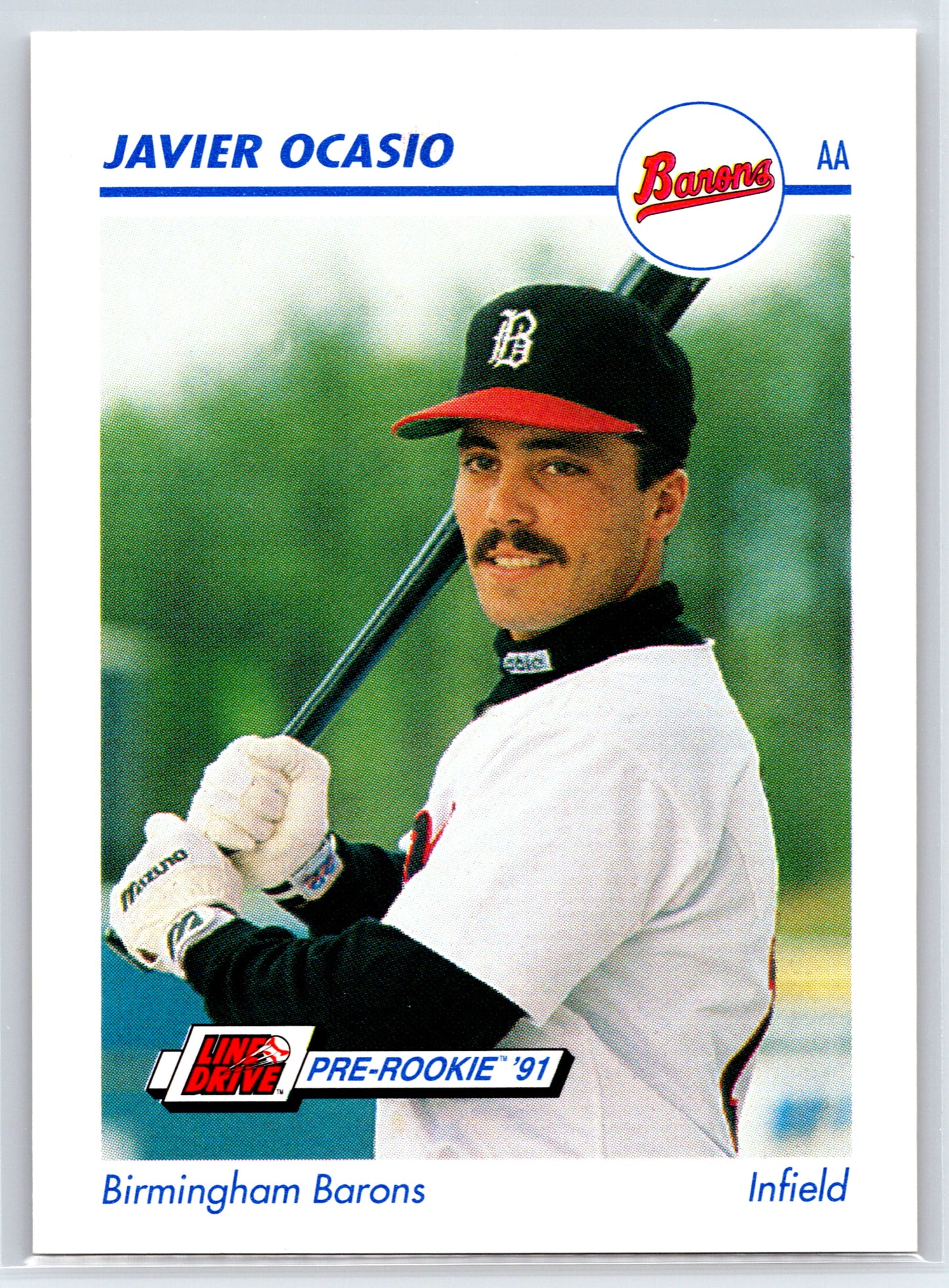1991 Line Drive AA #69 Javier Ocasio