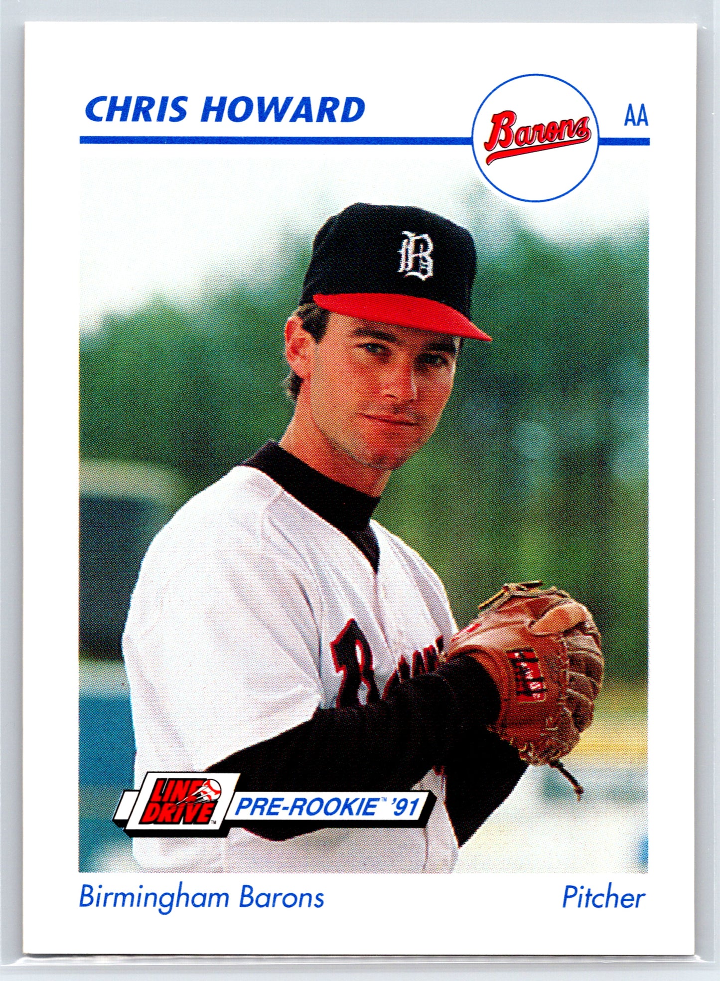 1991 Line Drive AA #62 Chris Howard