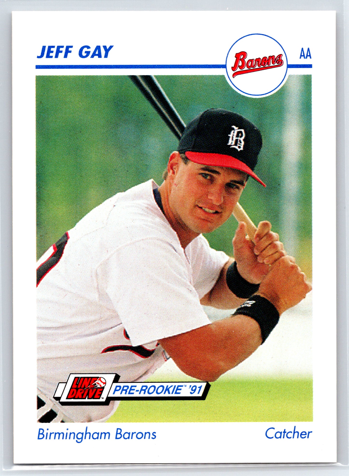 1991 Line Drive AA #61 Jeff Gay