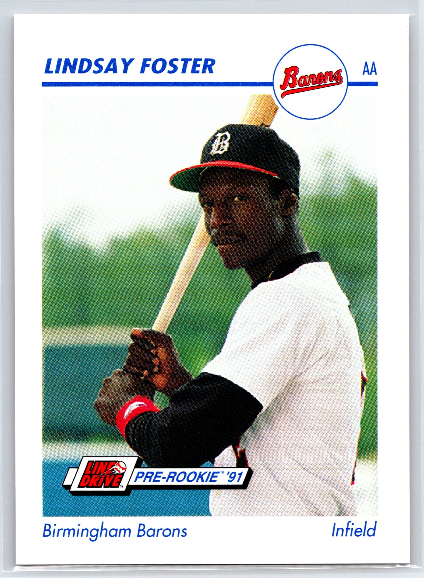 1991 Line Drive AA #58 Lindsay Foster