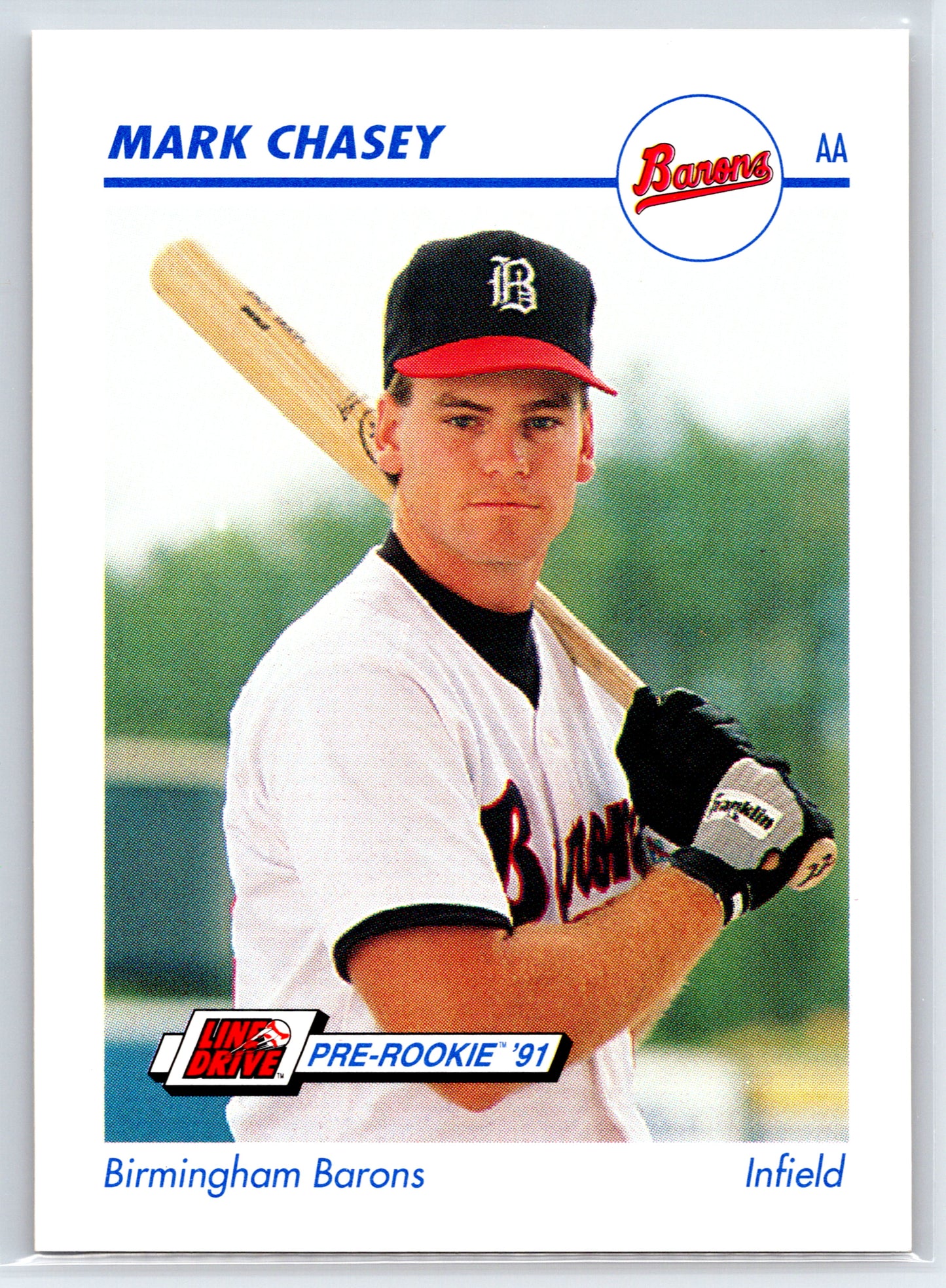 1991 Line Drive AA #54 Mark Chasey