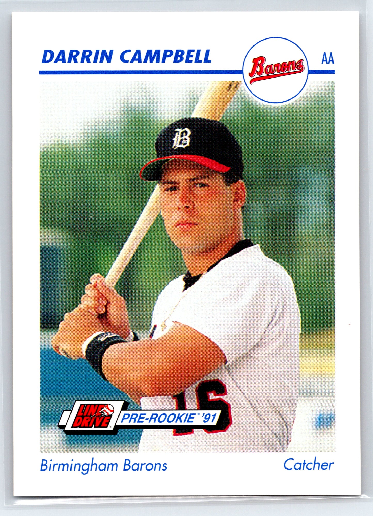 1991 Line Drive AA #53 Darrin Campbell