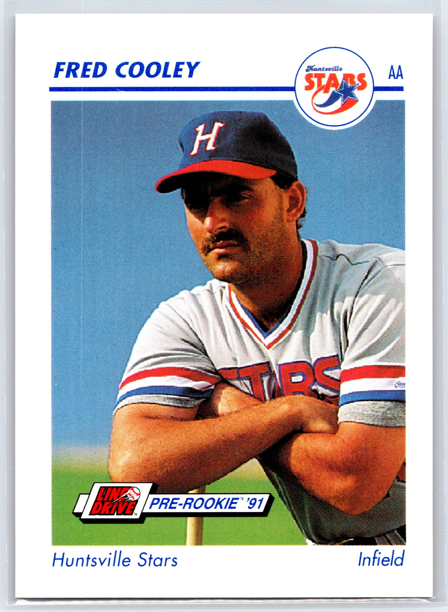 1991 Line Drive AA #283 Fred Cooley