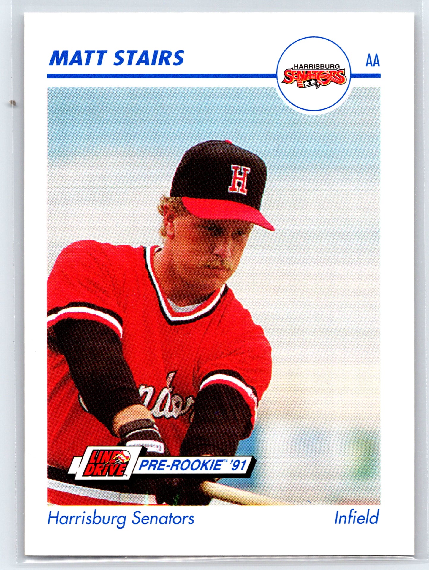 1991 Line Drive AA #271 Matt Stairs