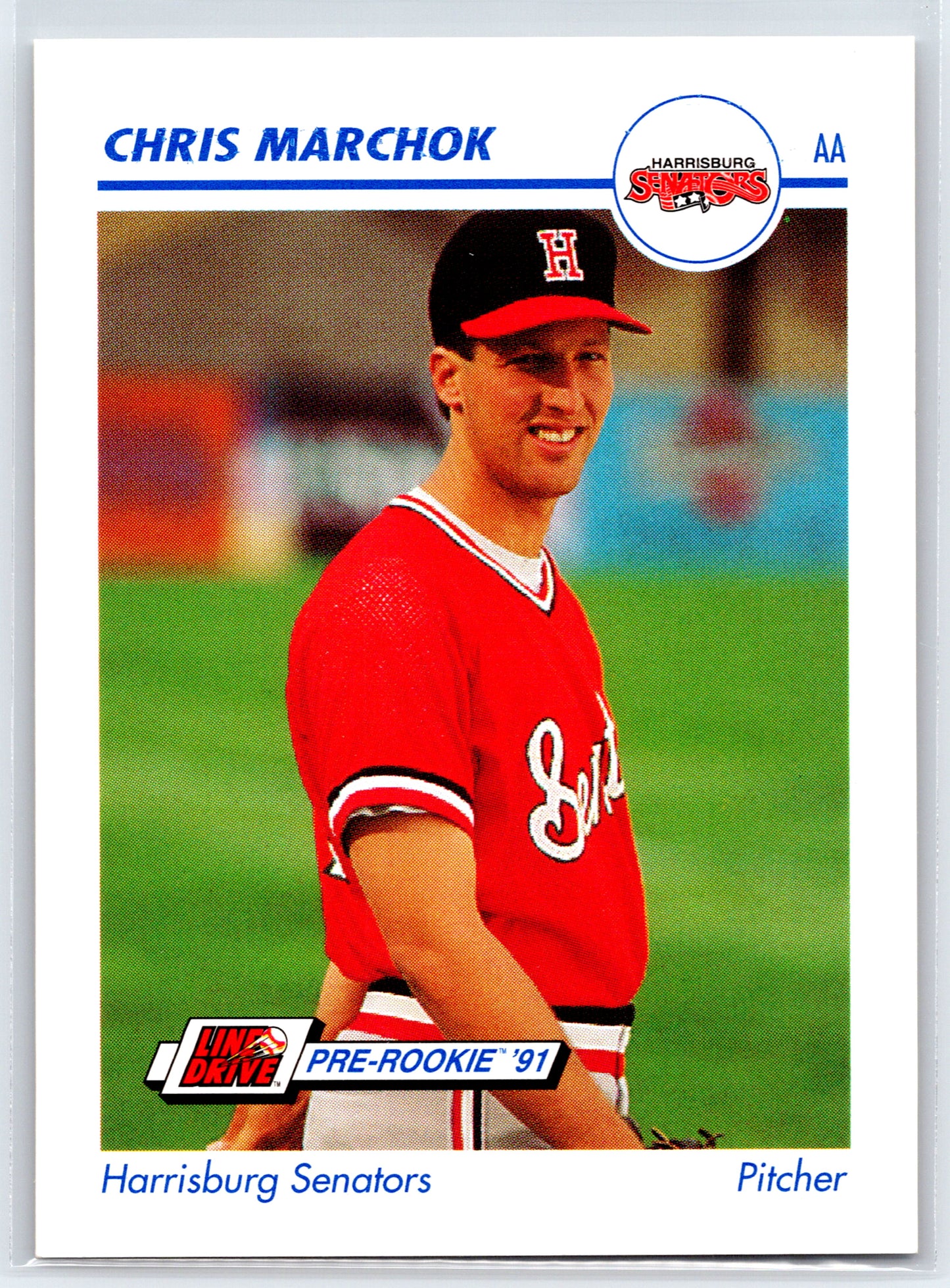 1991 Line Drive AA #262 Chris Marchok
