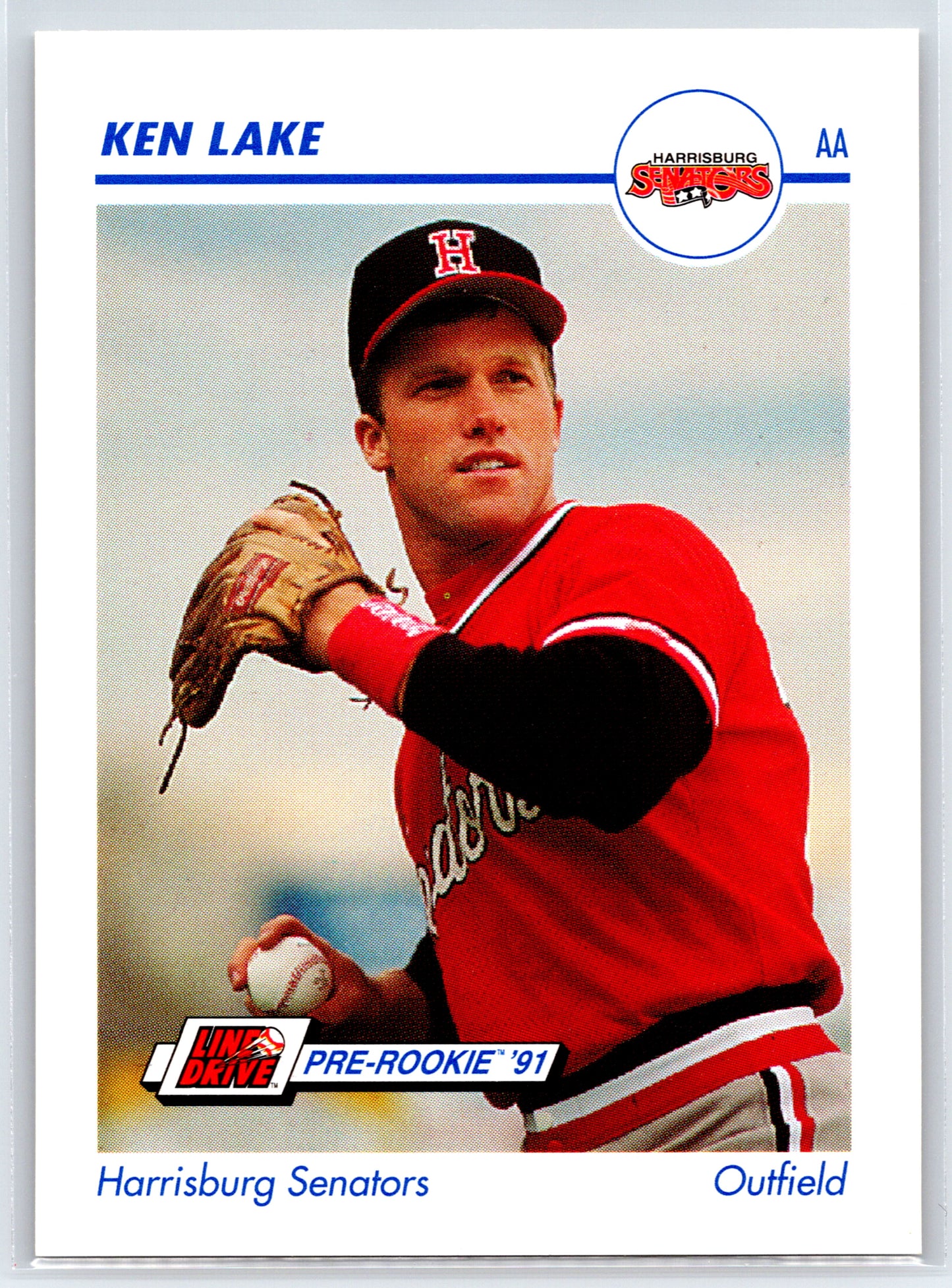 1991 Line Drive AA #260 Ken Lake