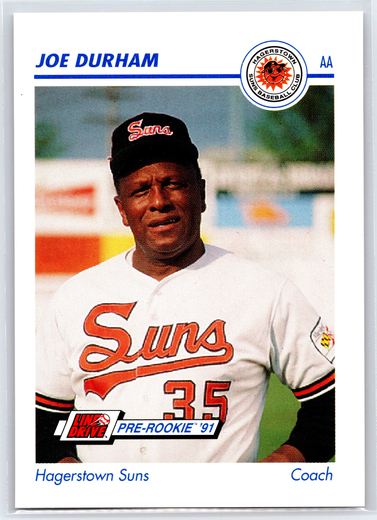 1991 Line Drive AA #250 Joe Durham
