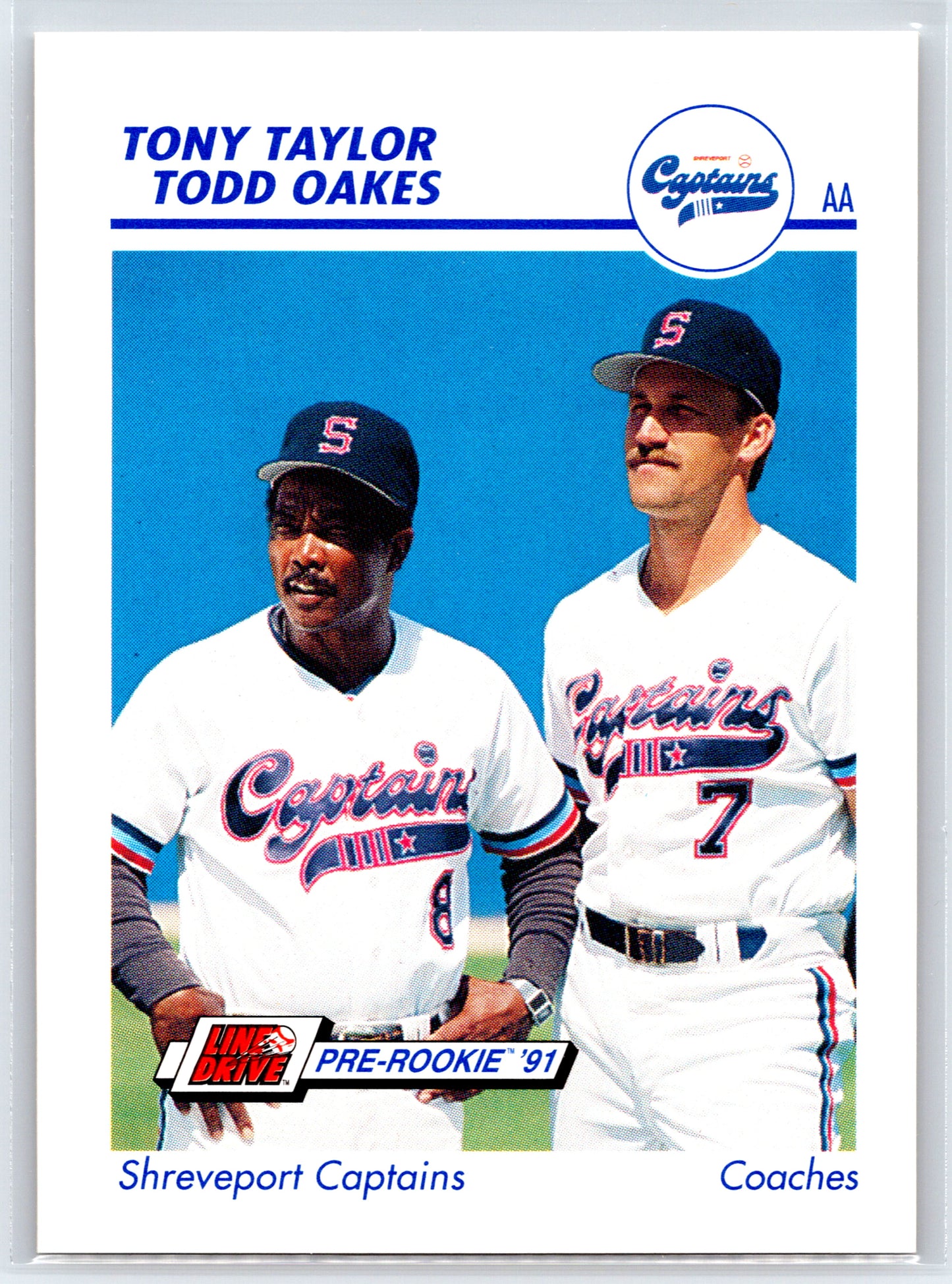 1991 Line Drive AA #325 Tony Taylor / Todd Oakes