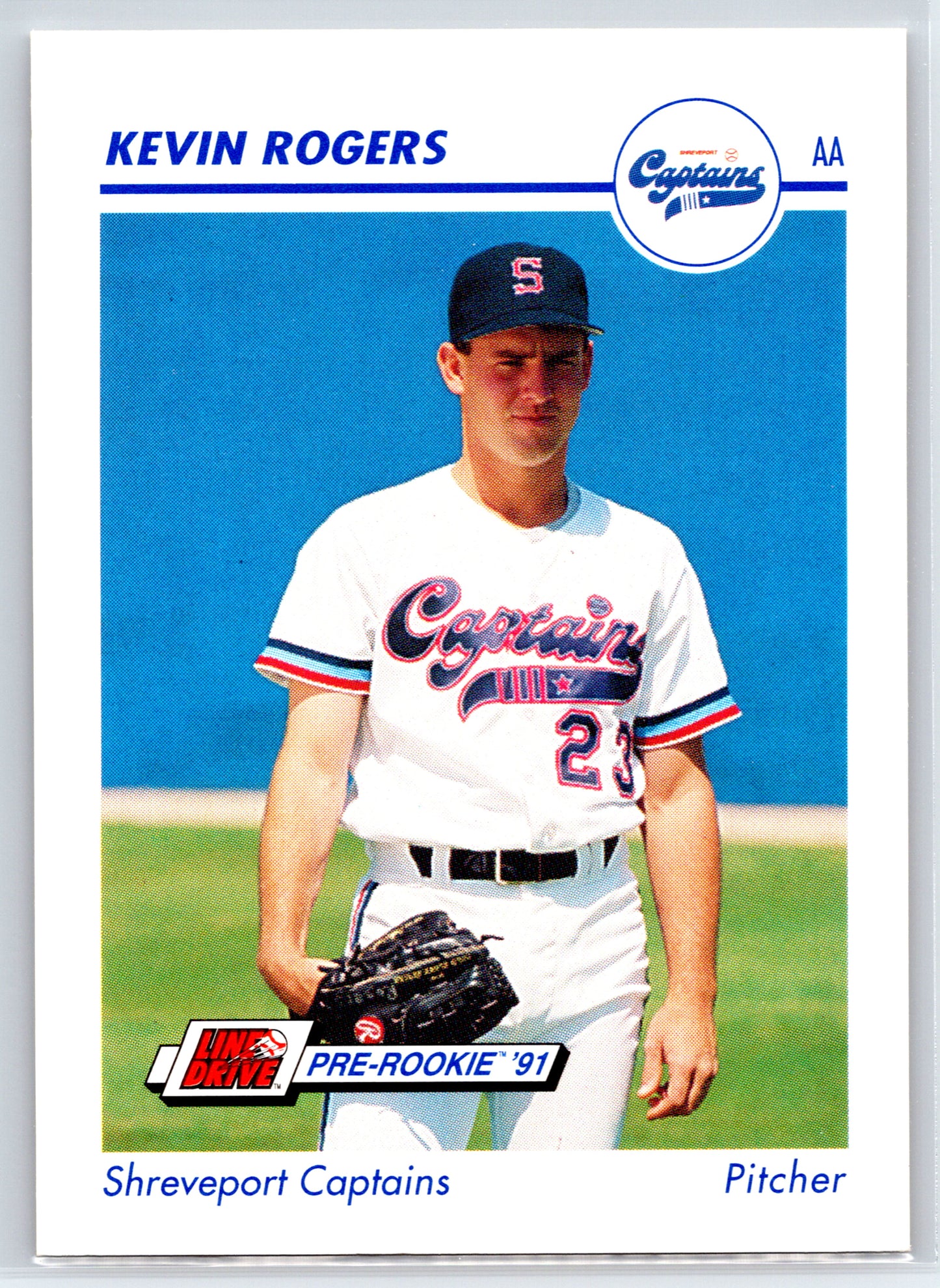 1991 Line Drive AA #320 Kevin Rogers