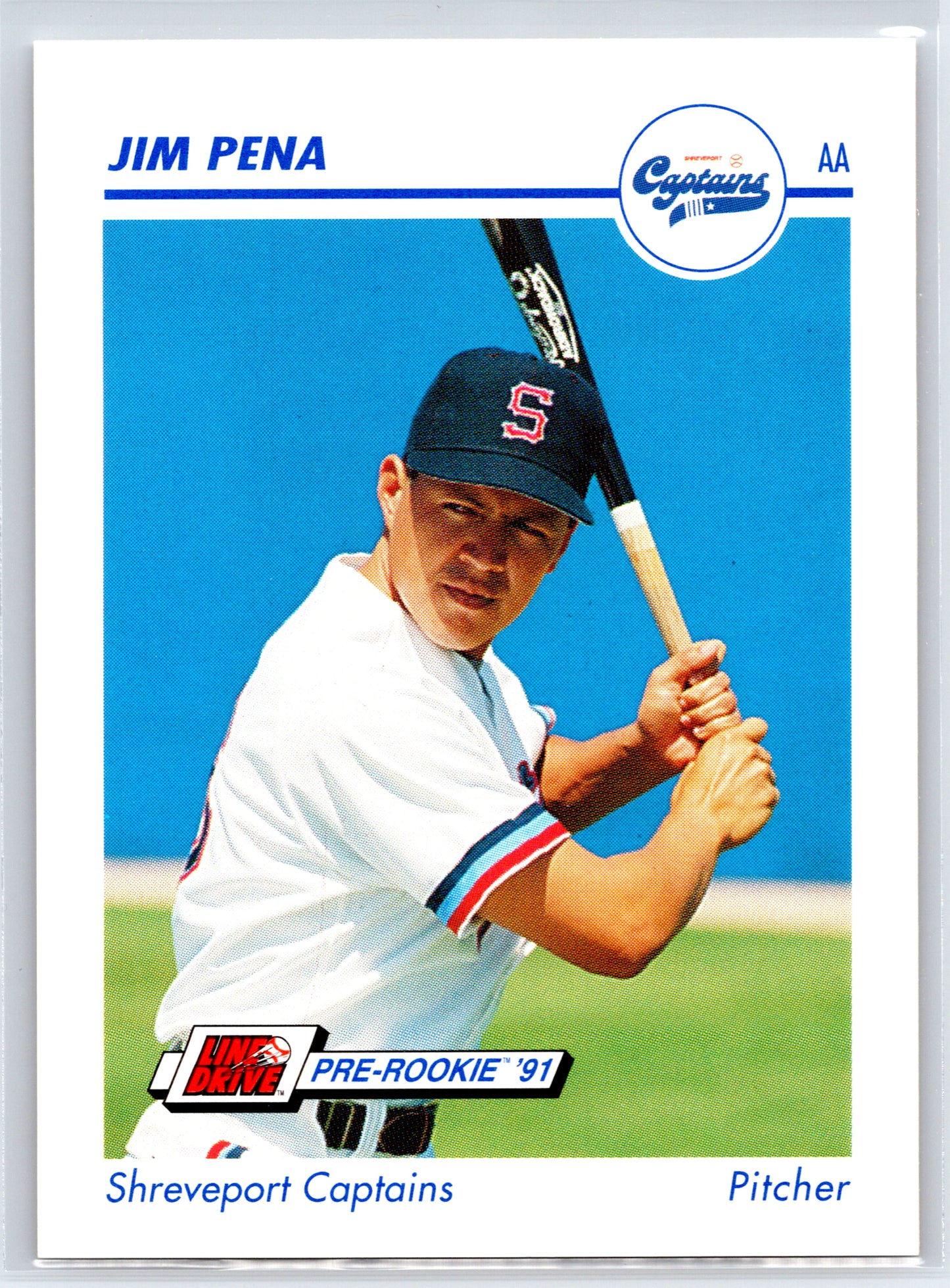 1991 Line Drive AA #317 Jim Pena