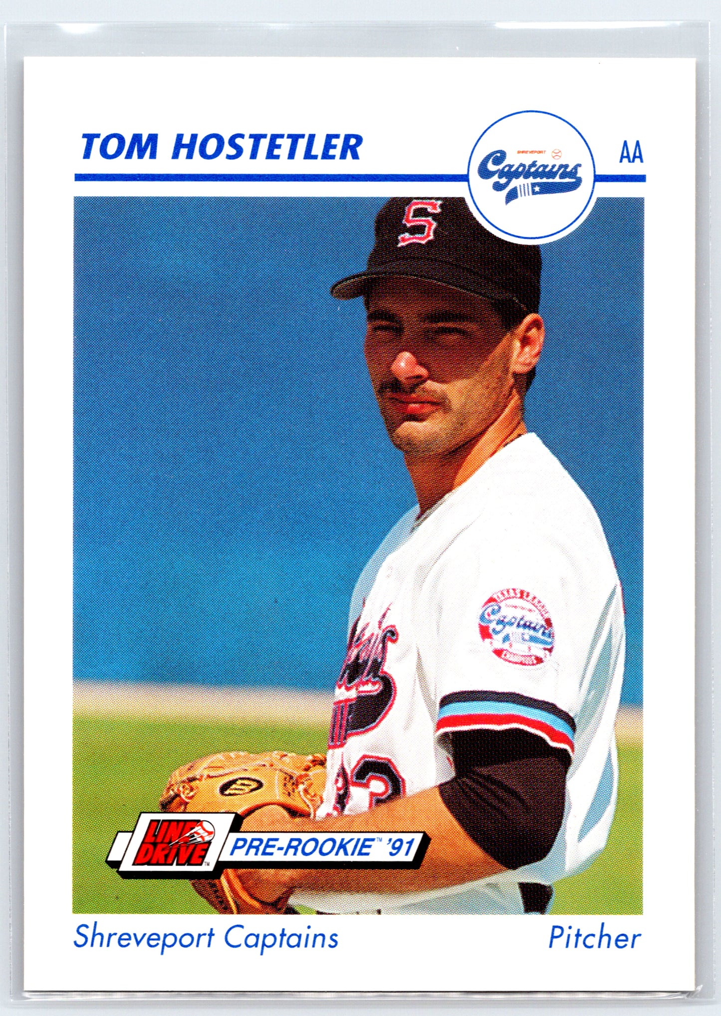 1991 Line Drive AA #308 Tom Hostetler
