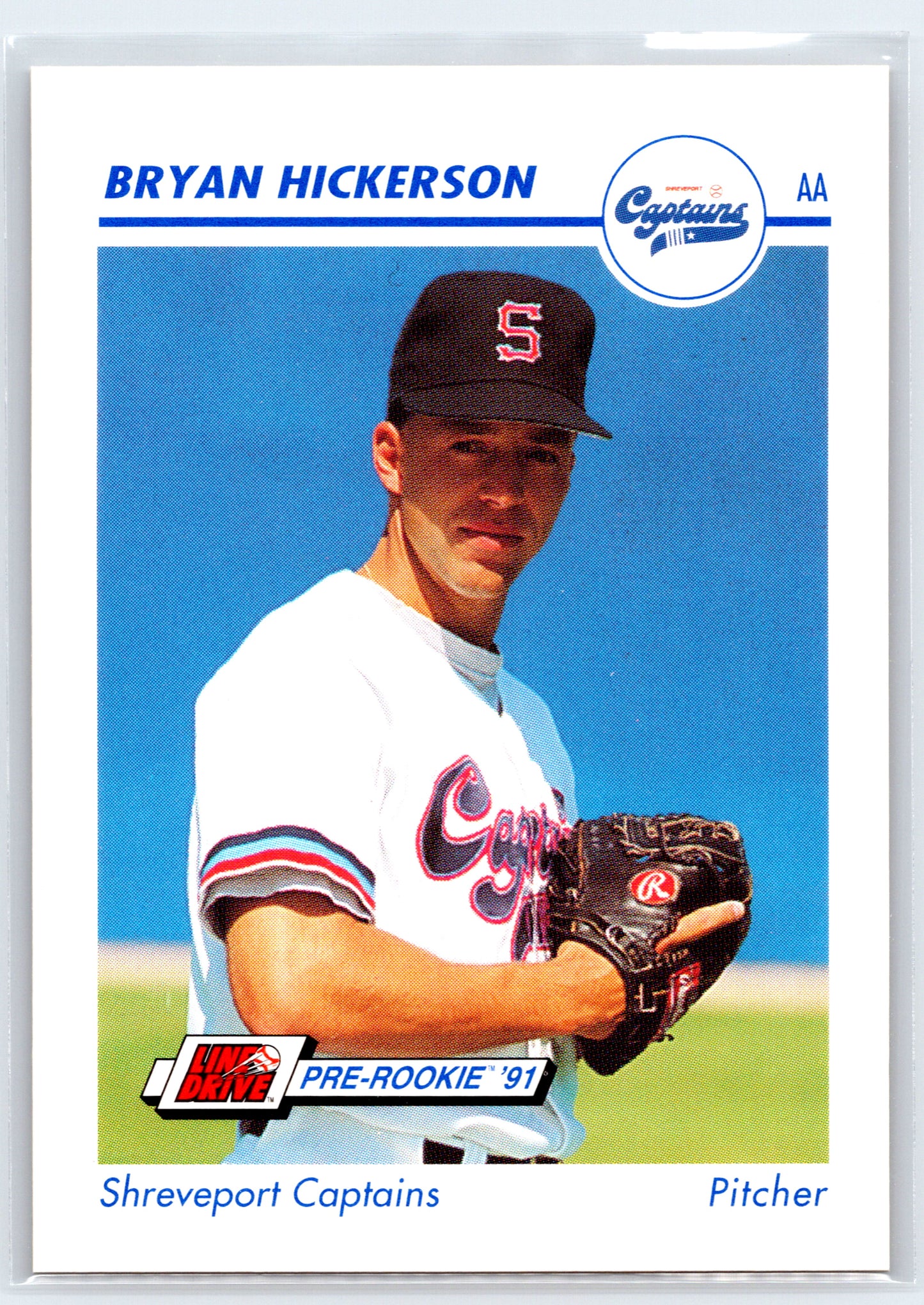 1991 Line Drive AA #306 Bryan Hickerson