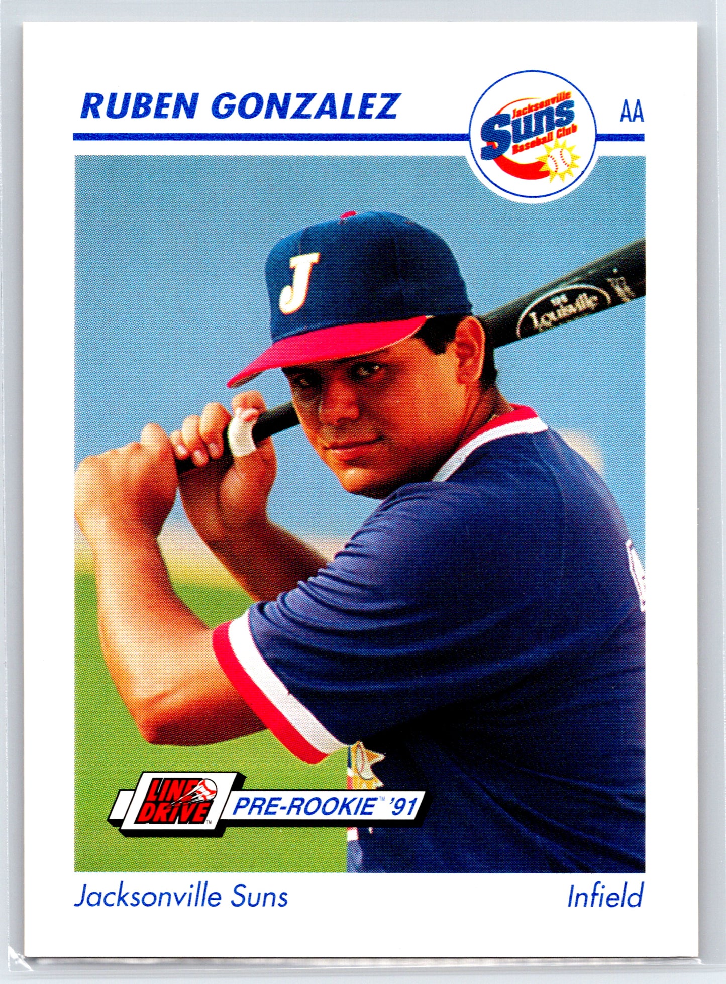 1991 Line Drive AA #337 Ruben Gonzalez