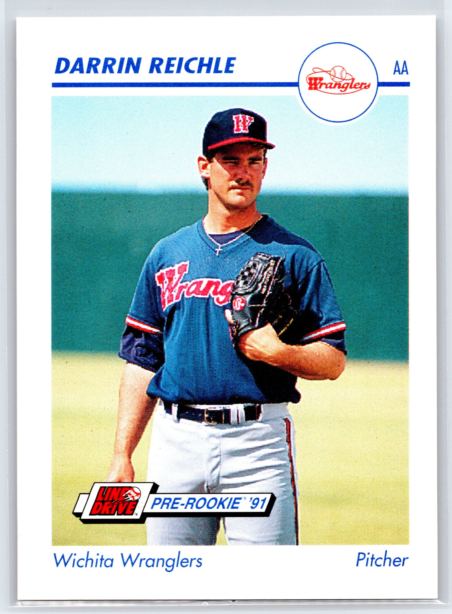 1991 Line Drive AA #616 Darrin Reichle
