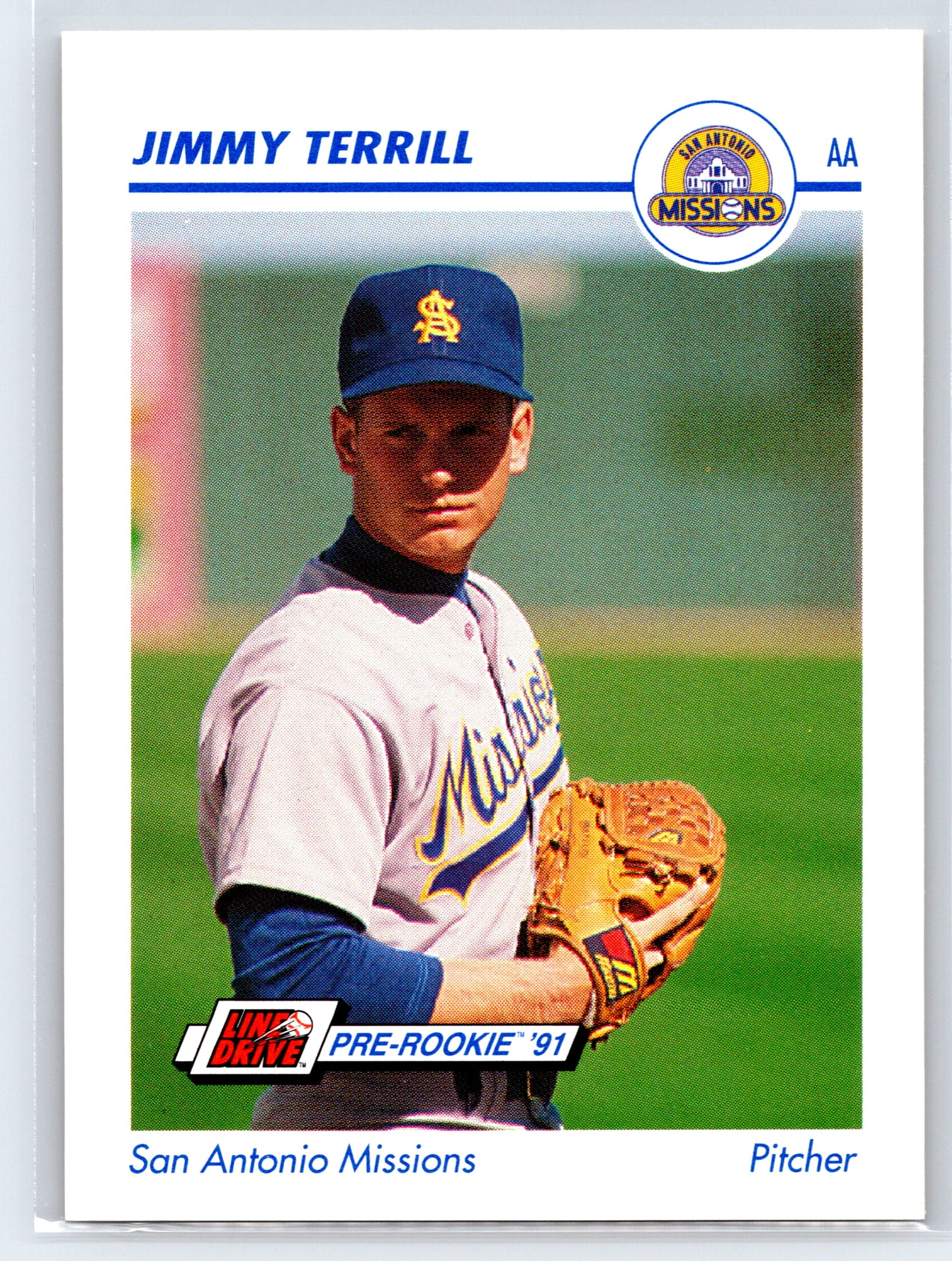 1991 Line Drive AA #543 Jimmy Terrill