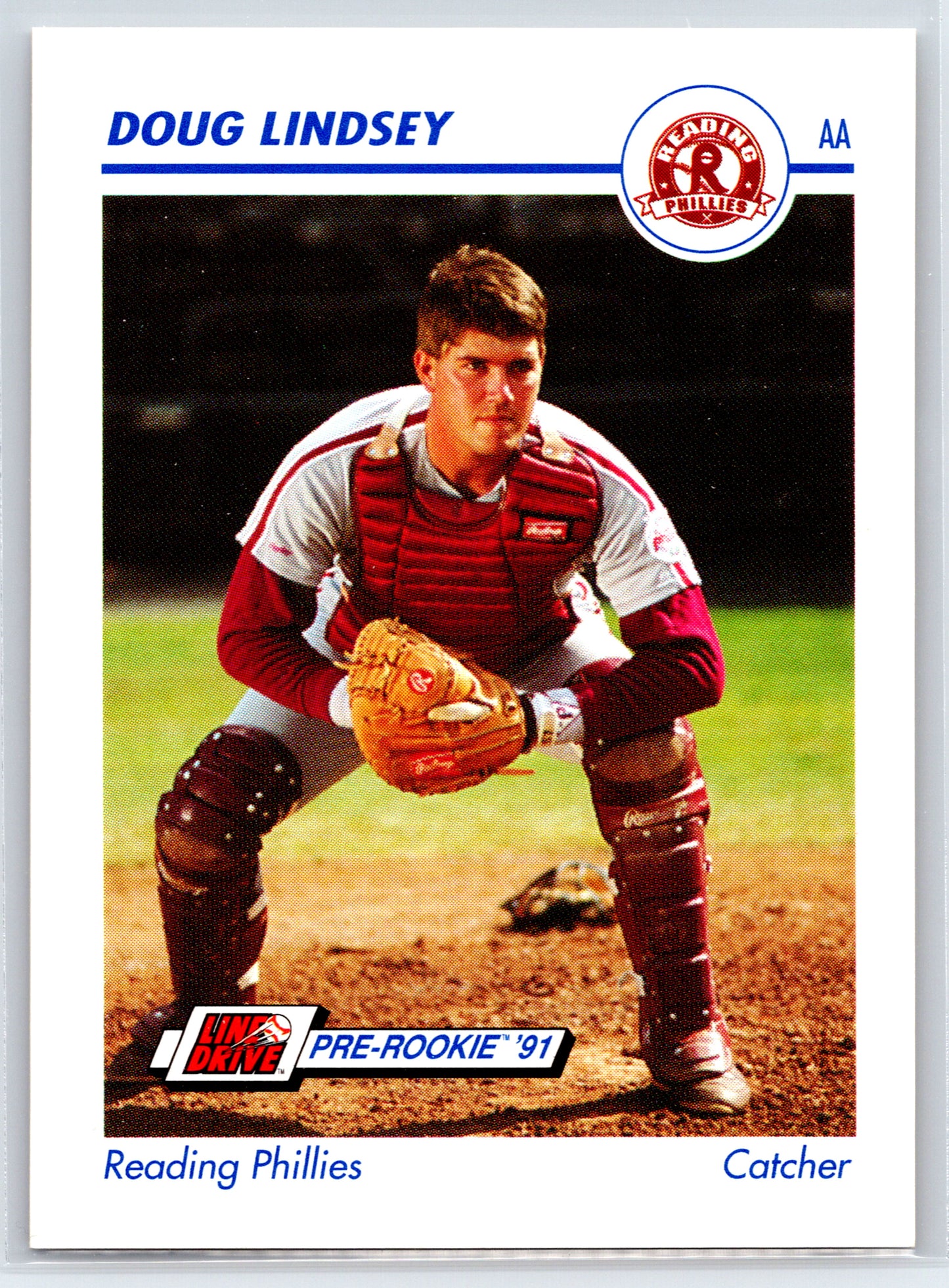 1991 Line Drive AA #512 Doug Lindsey
