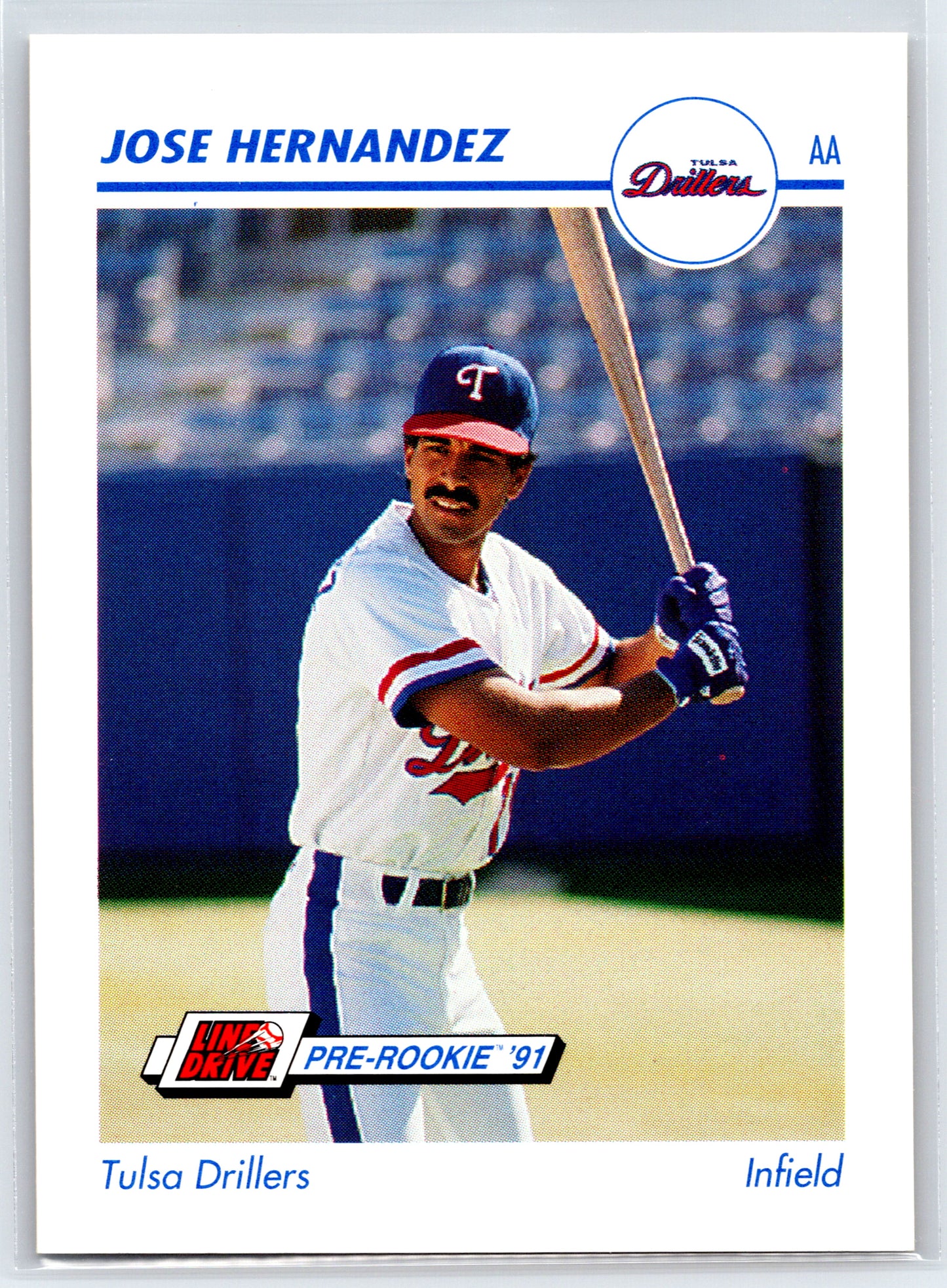 1991 Line Drive AA #584 Jose Hernandez