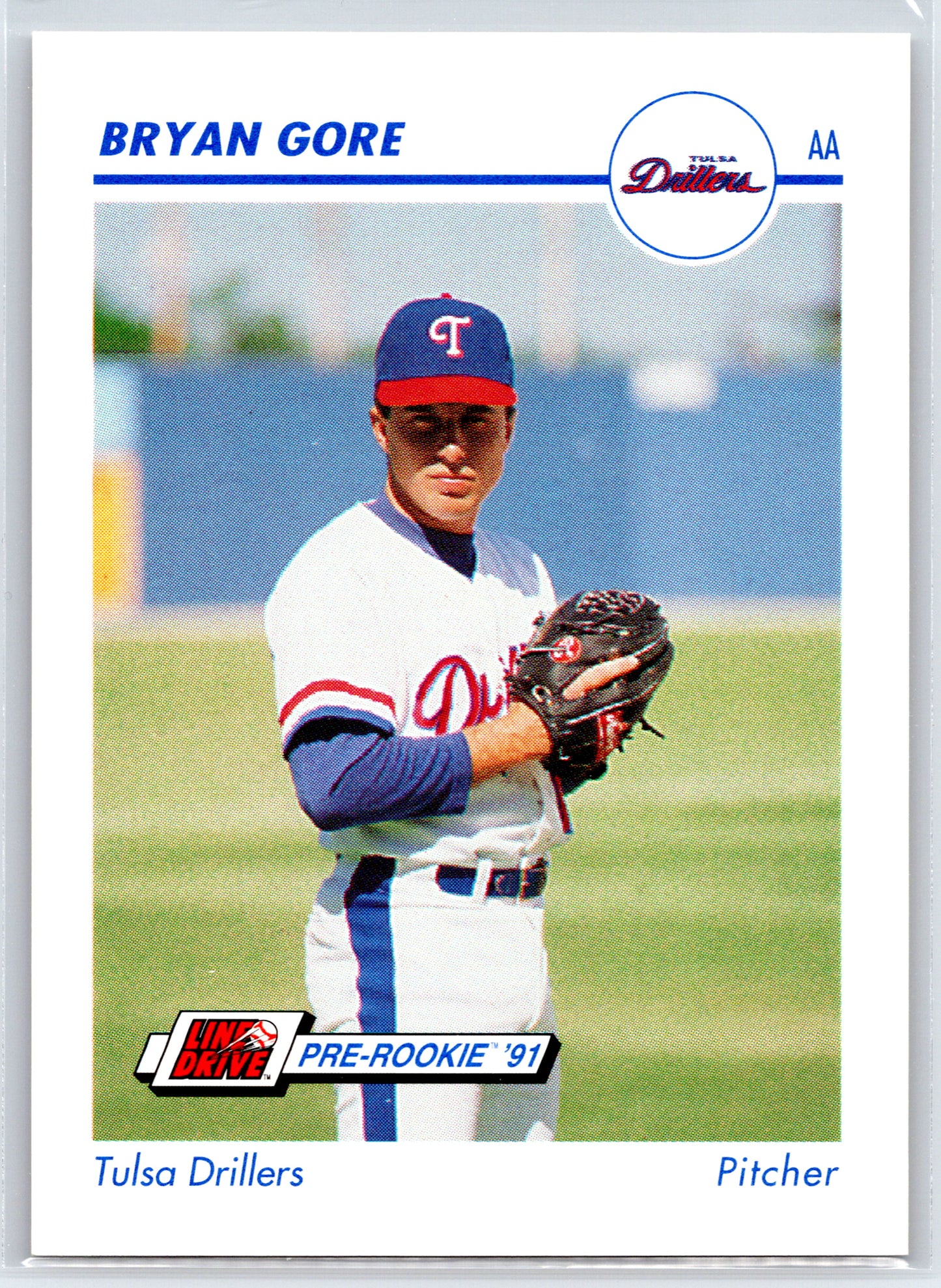 1991 Line Drive AA #581 Bryan Gore