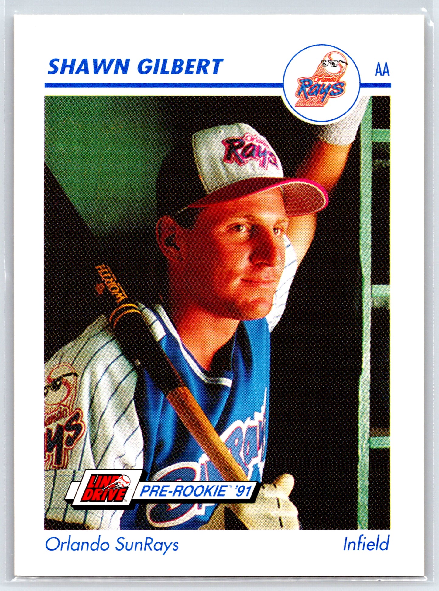 1991 Line Drive AA #481 Shawn Gilbert