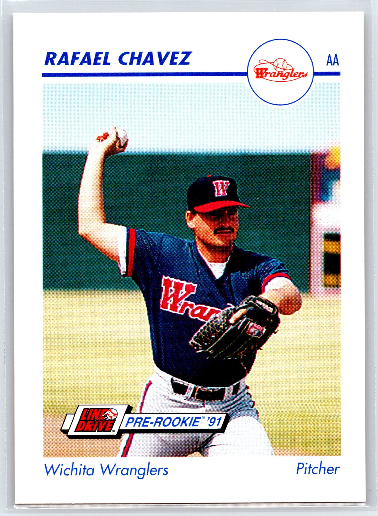 1991 Line Drive AA #603 Rafael Chavez
