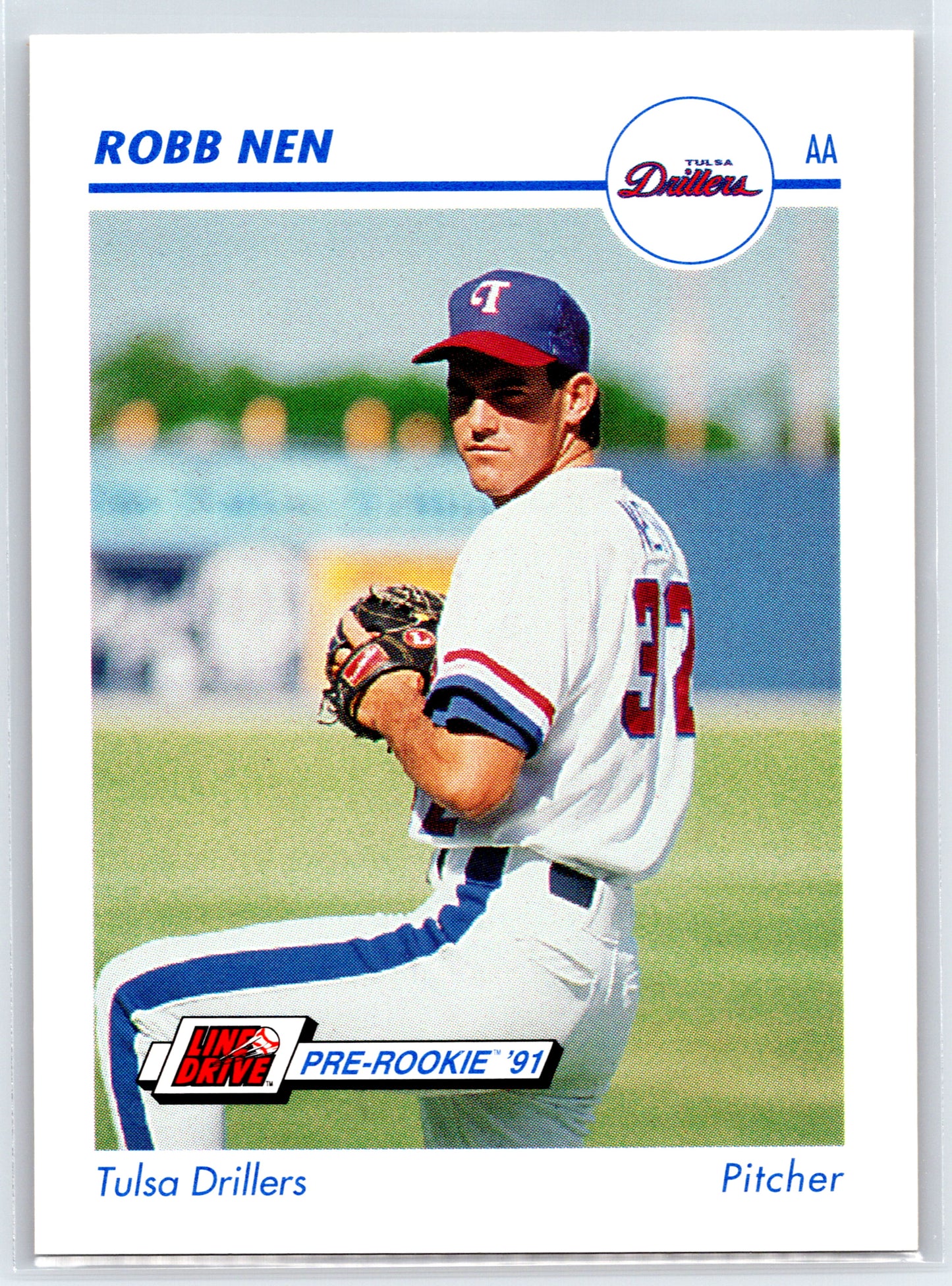 1991 Line Drive AA #589 Robb Nen