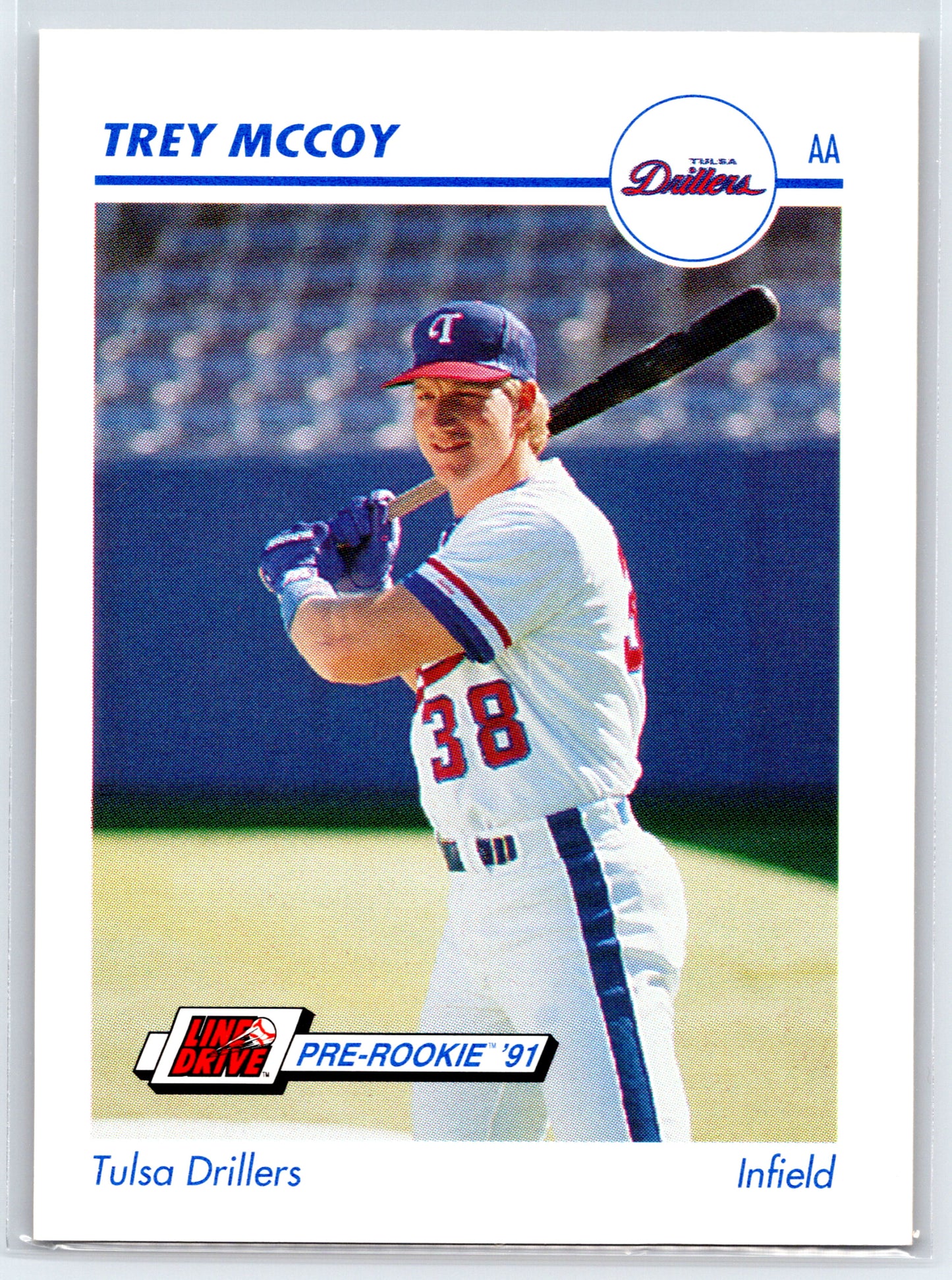 1991 Line Drive AA #587 Trey McCoy