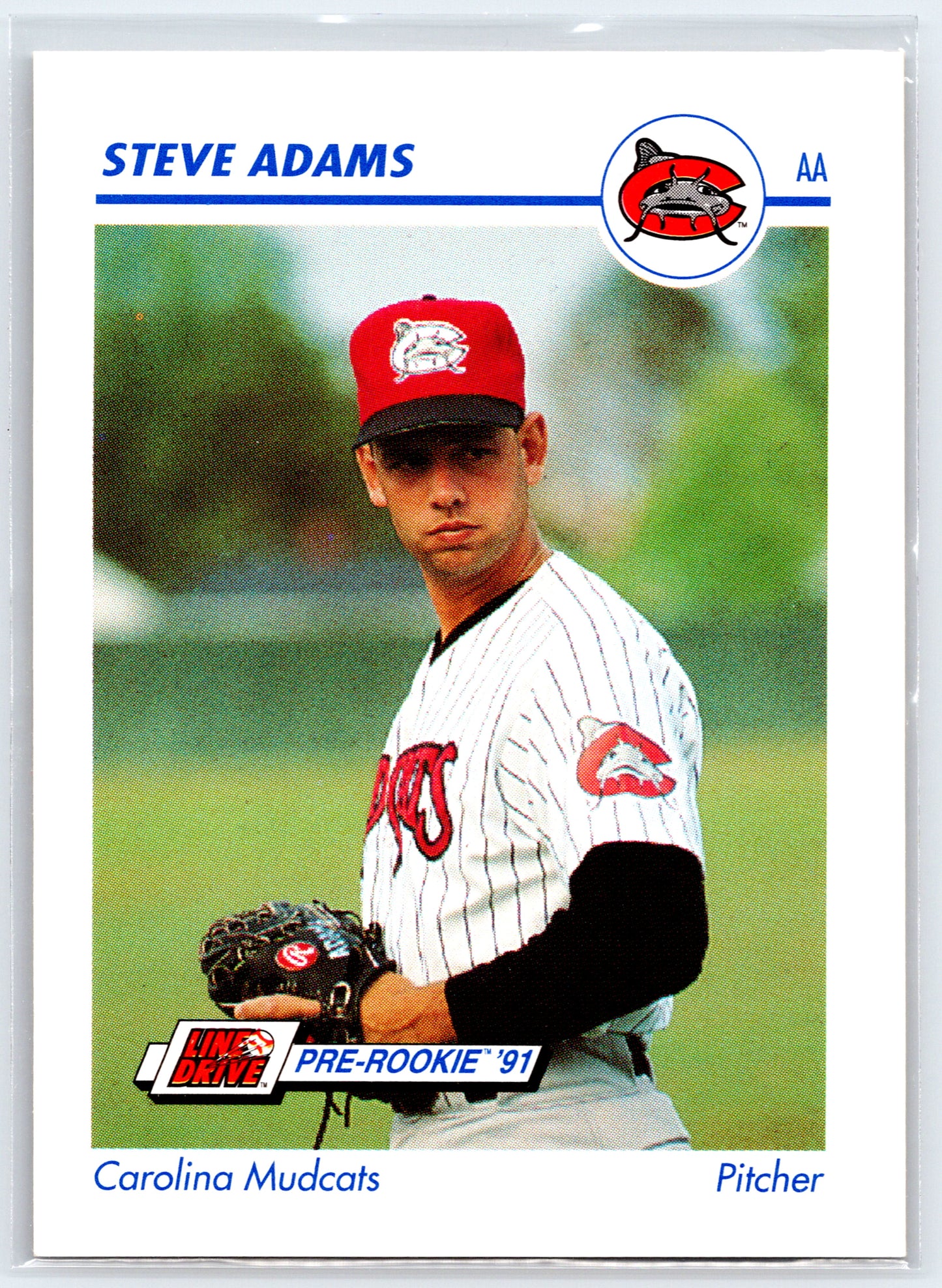 1991 Line Drive AA #101 Steve Adams