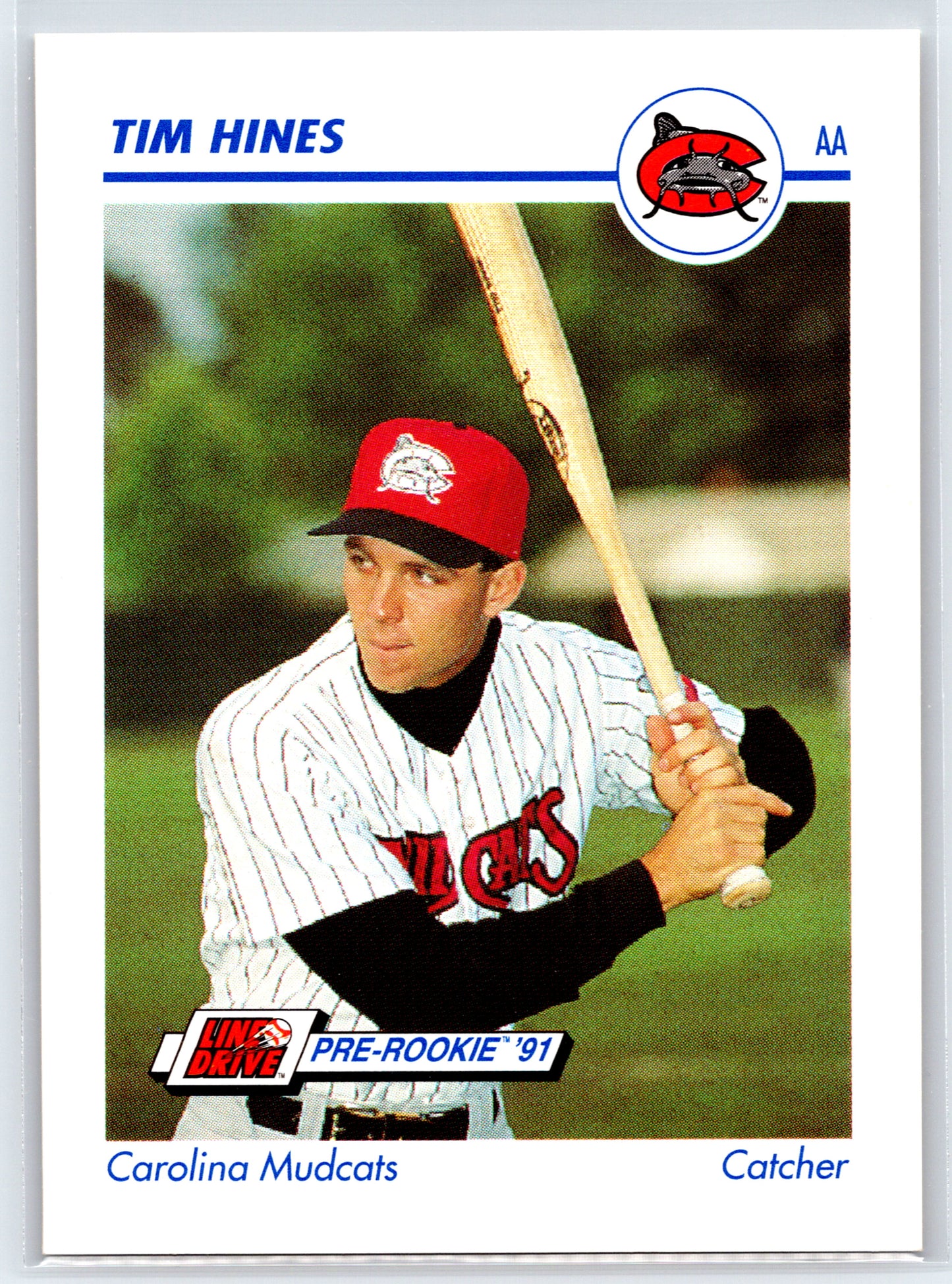 1991 Line Drive AA #110 Tim Hines