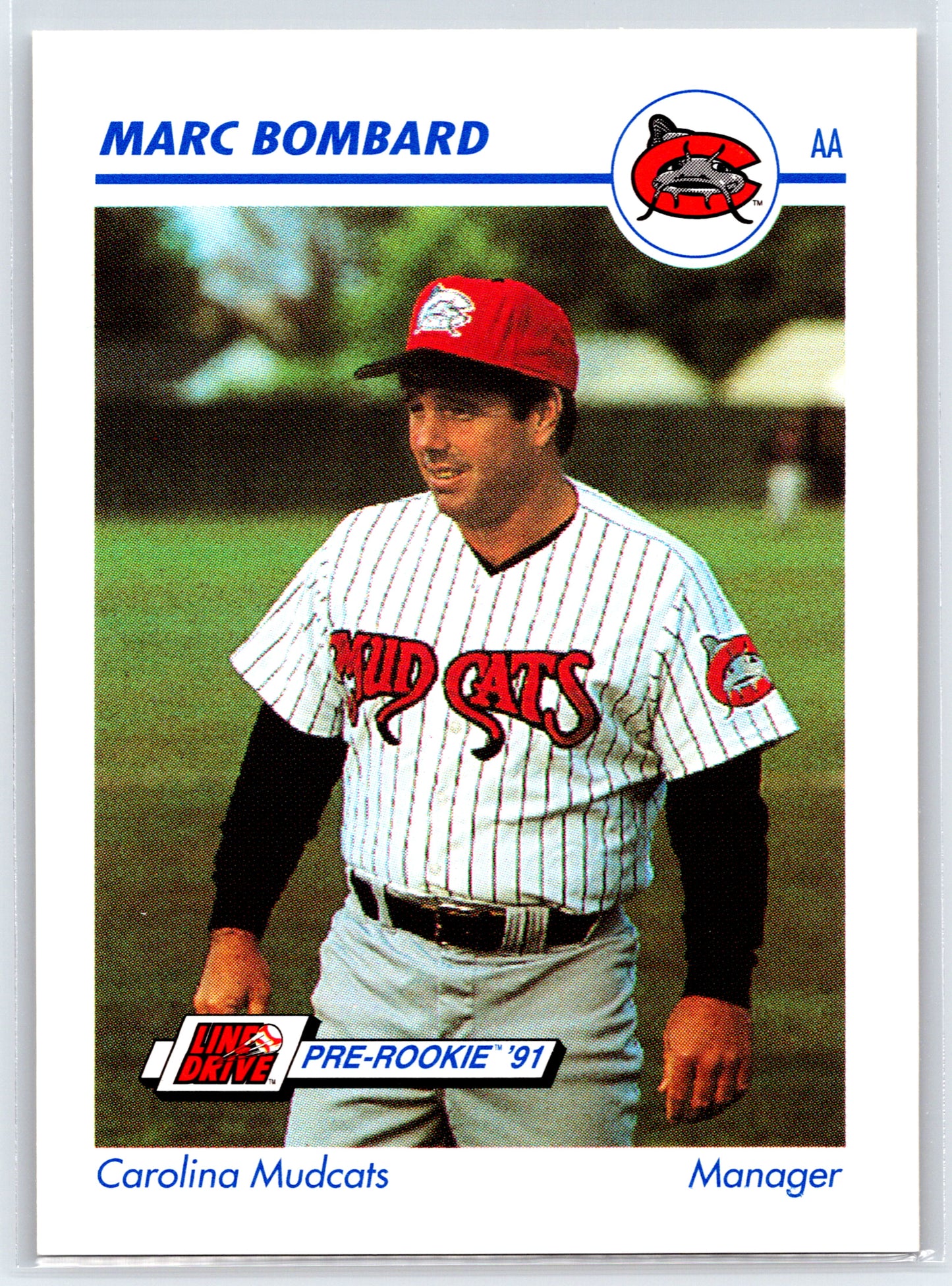 1991 Line Drive AA #124 Marc Bombard