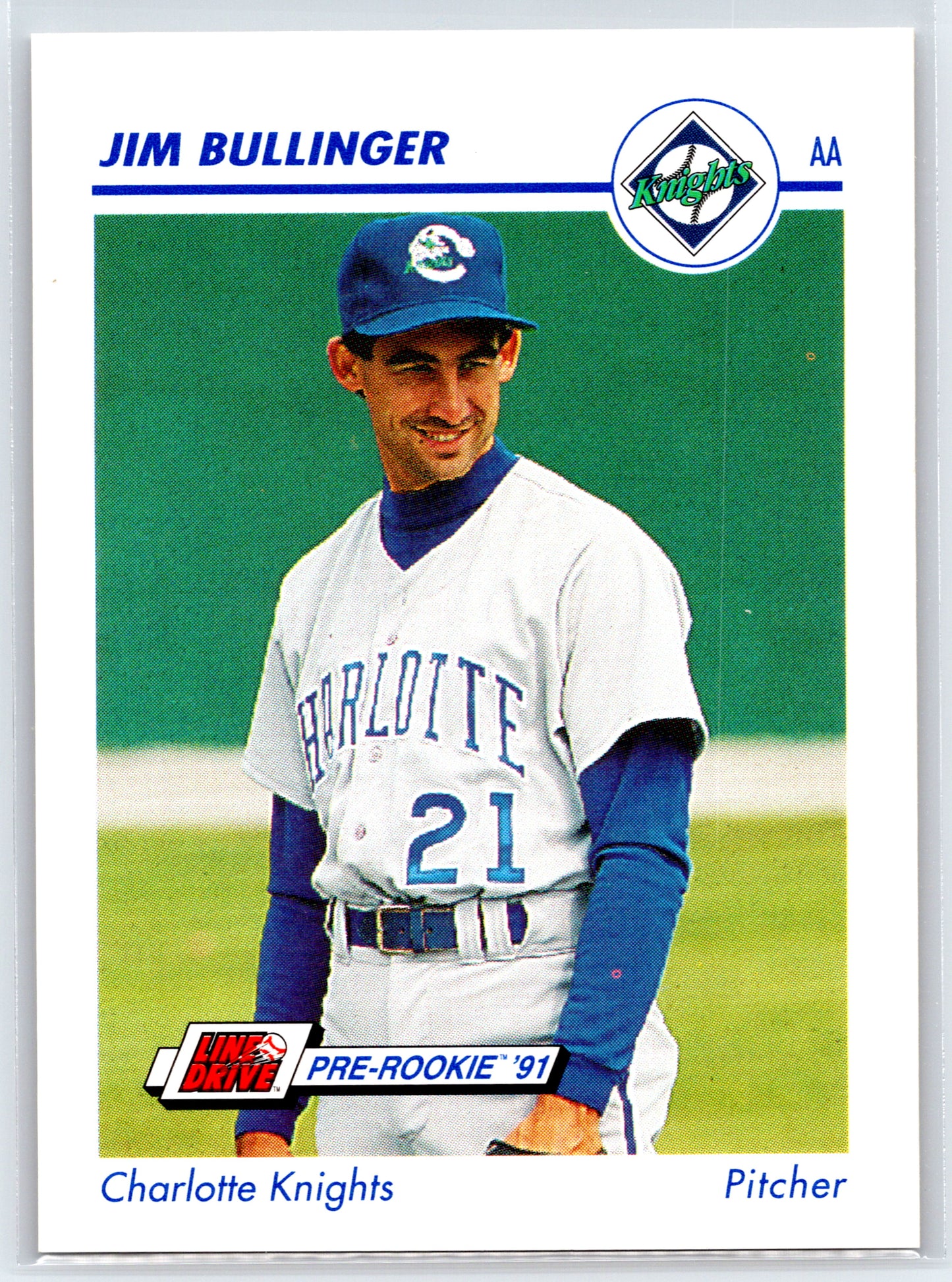 1991 Line Drive AA #128 Jim Bullinger