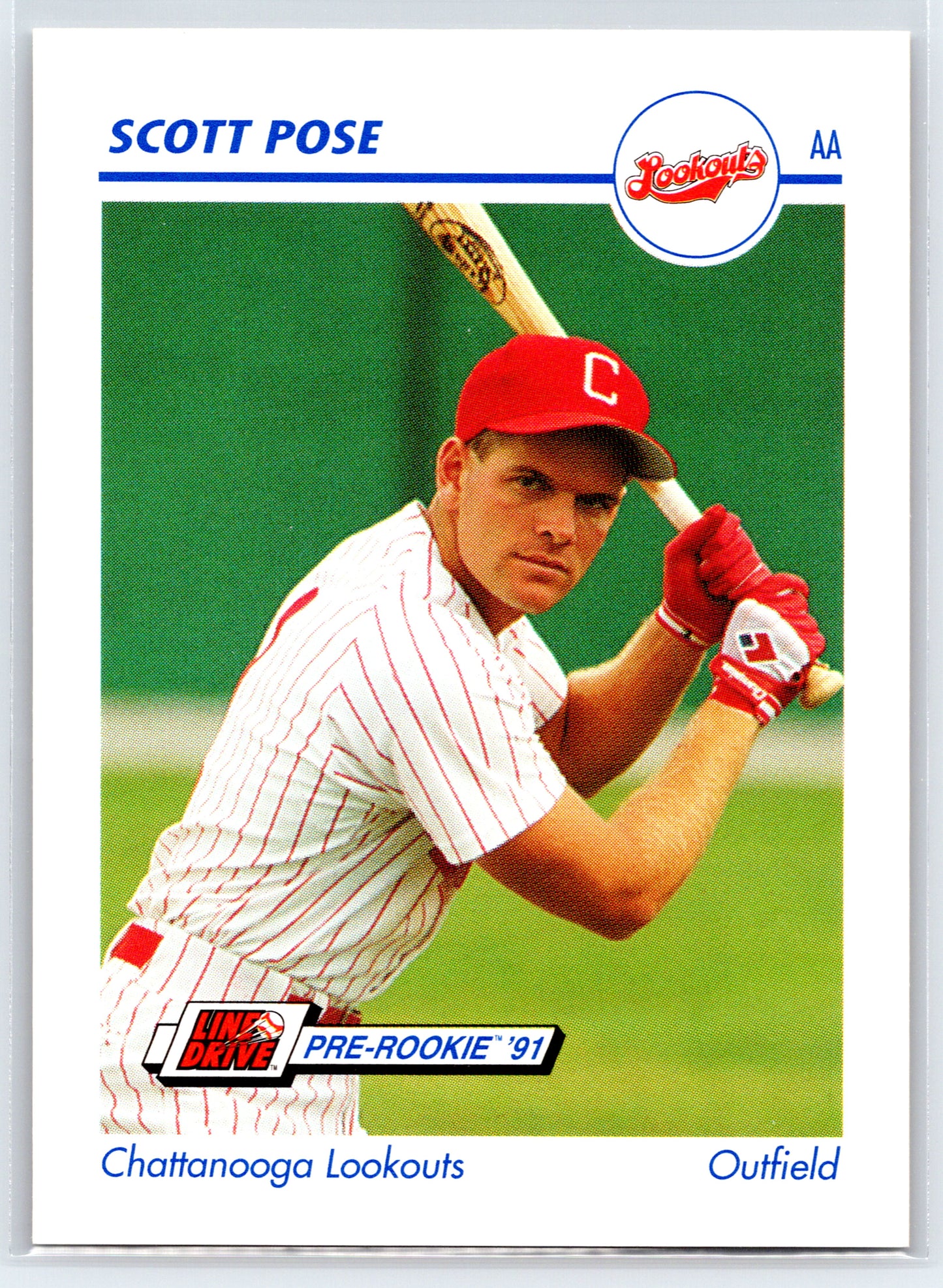 1991 Line Drive AA #164 Scott Pose