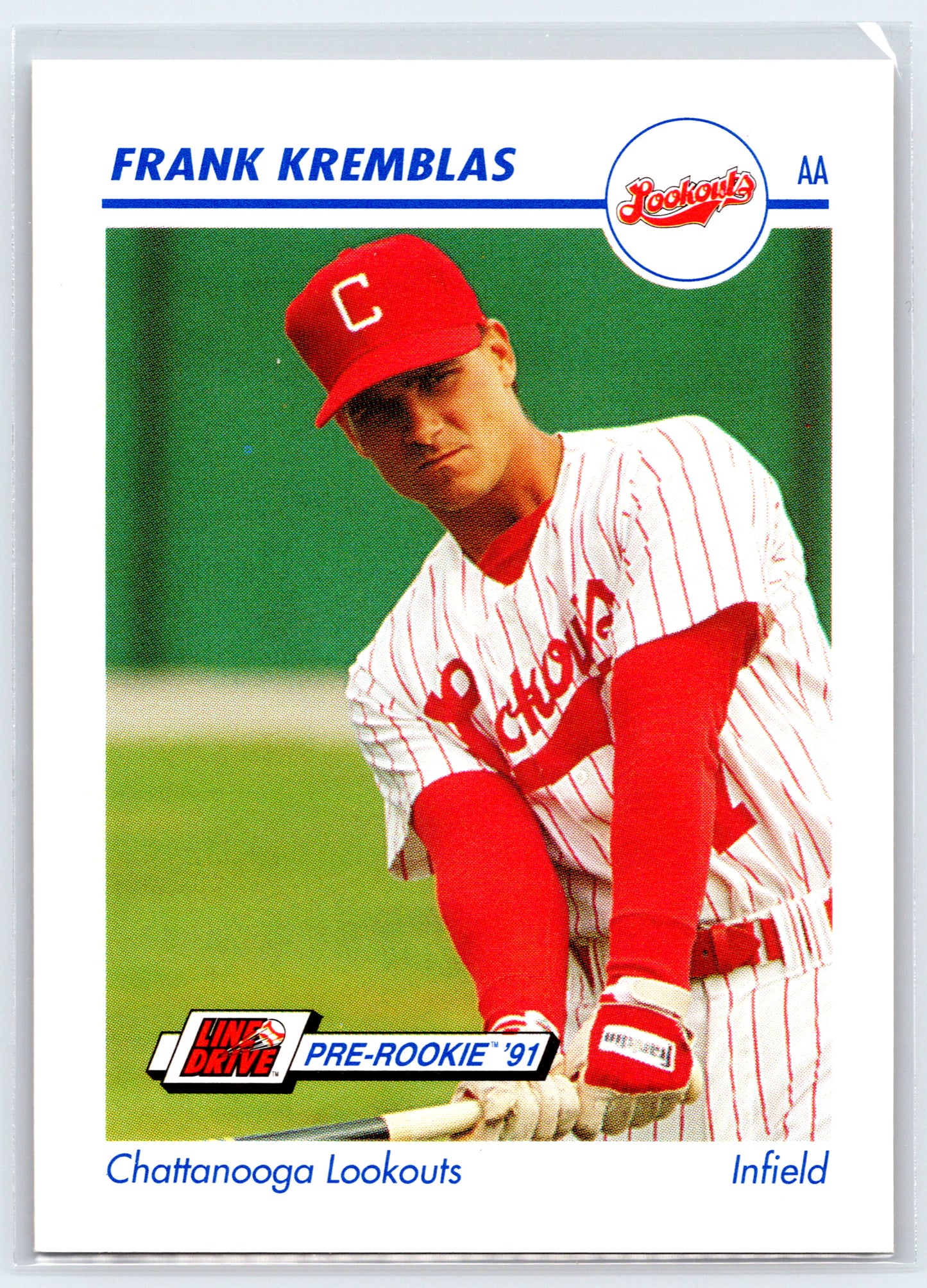 1991 Line Drive AA #160 Frank Kremblas
