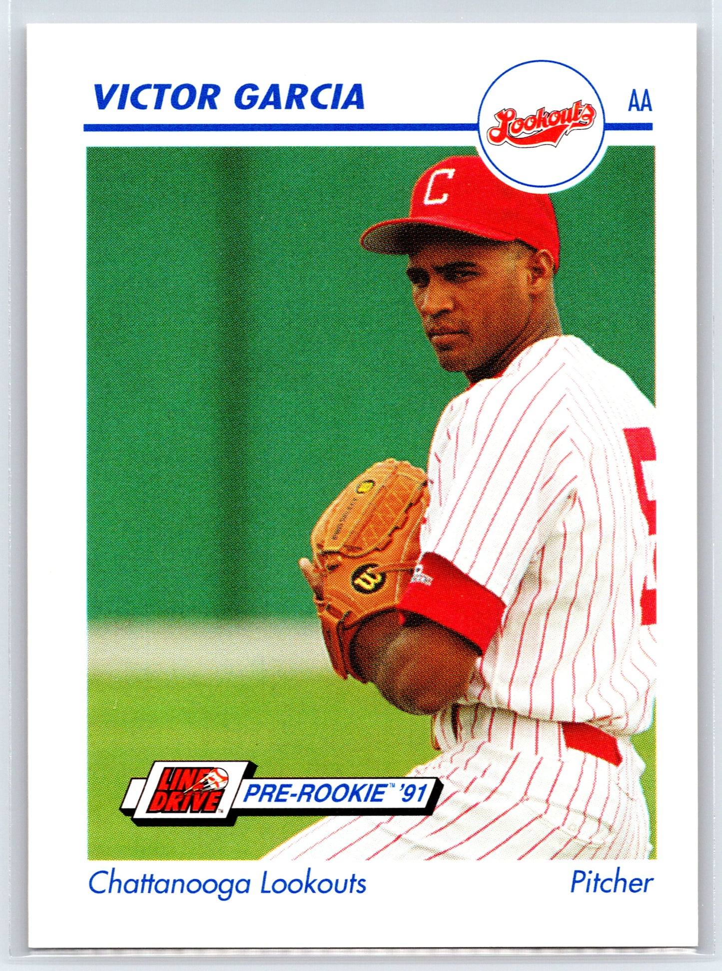 1991 Line Drive AA #159 Victor Garcia