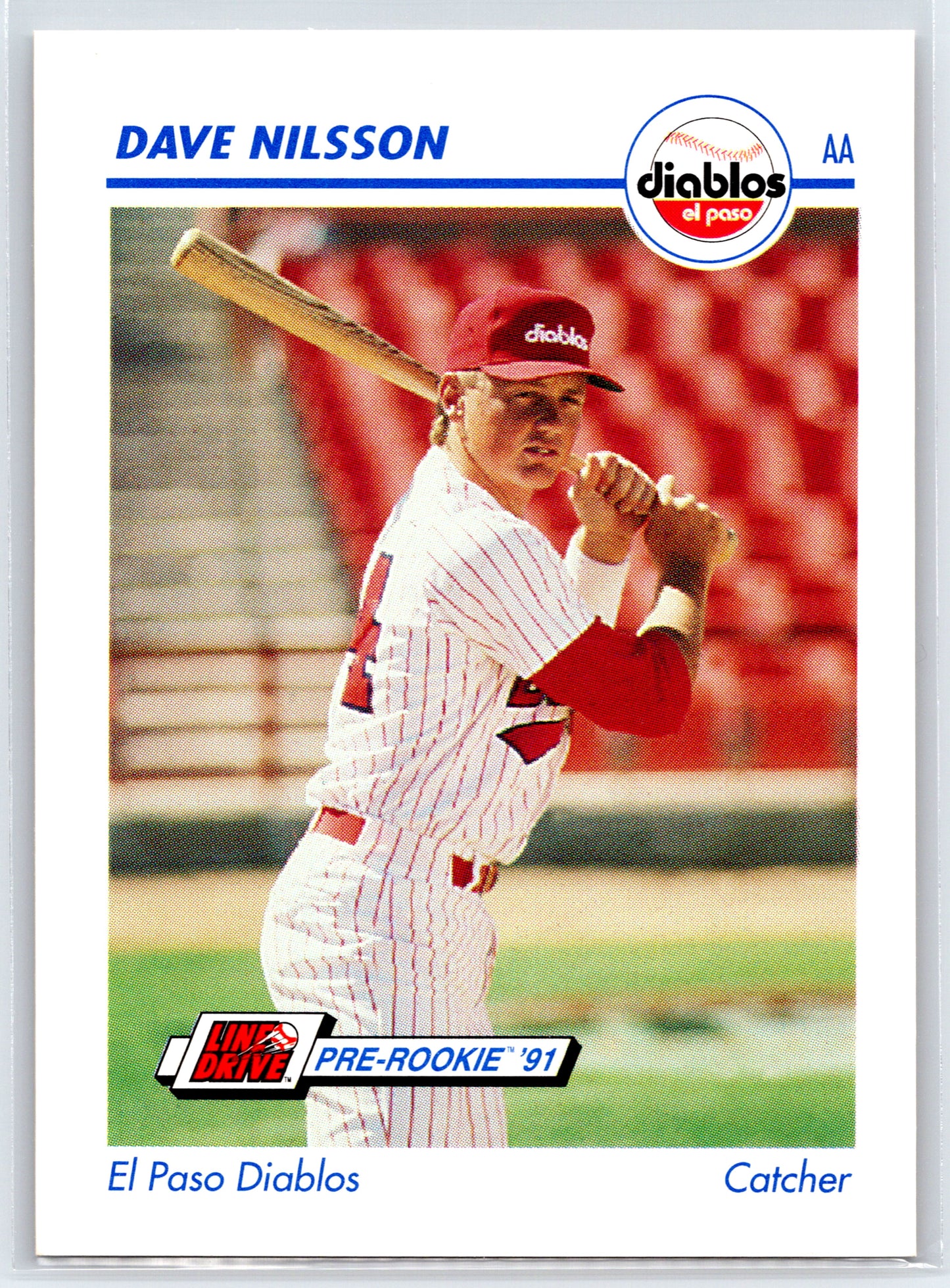1991 Line Drive AA #194 Dave Nilsson