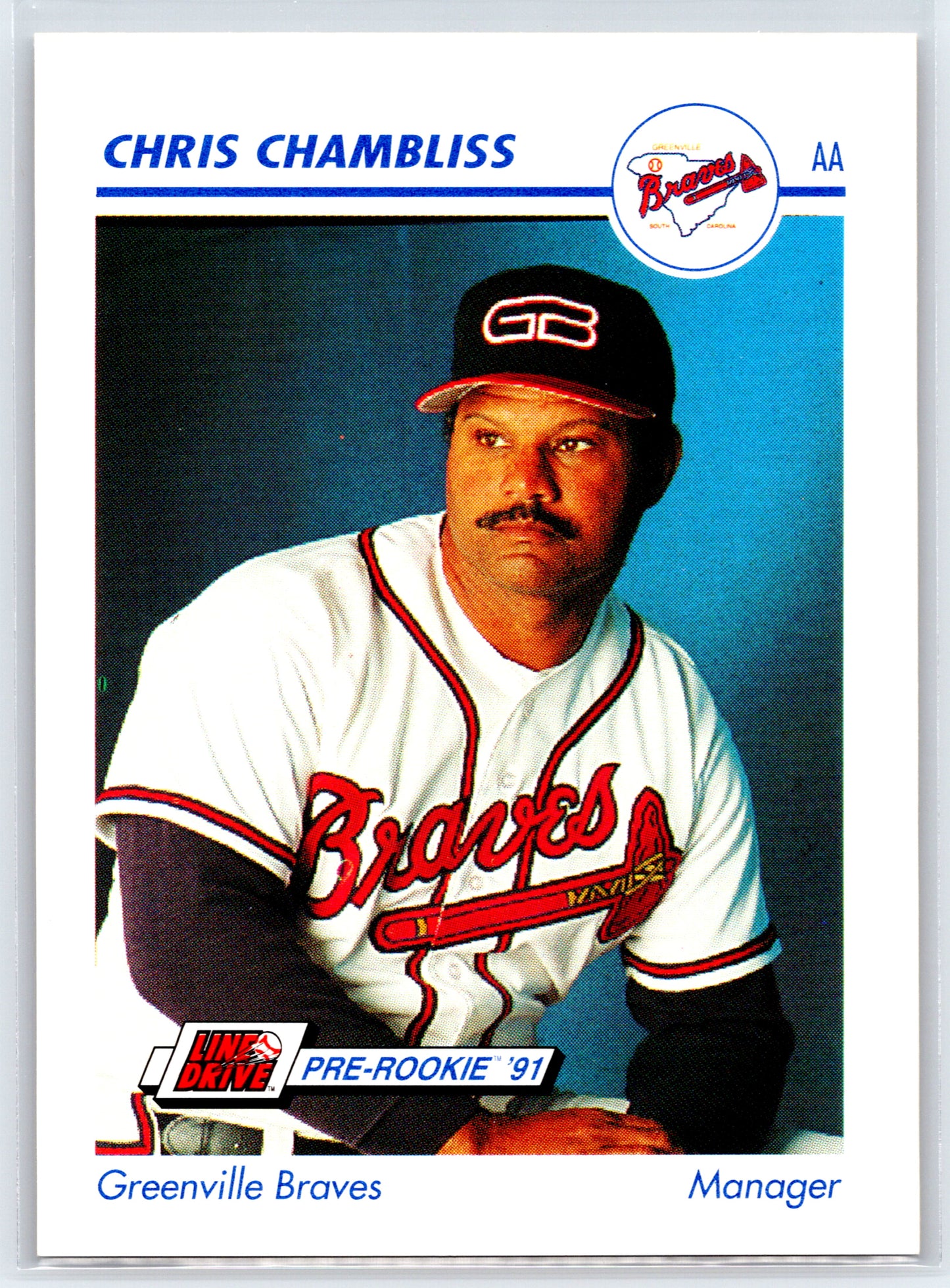1991 Line Drive AA #224 Chris Chambliss