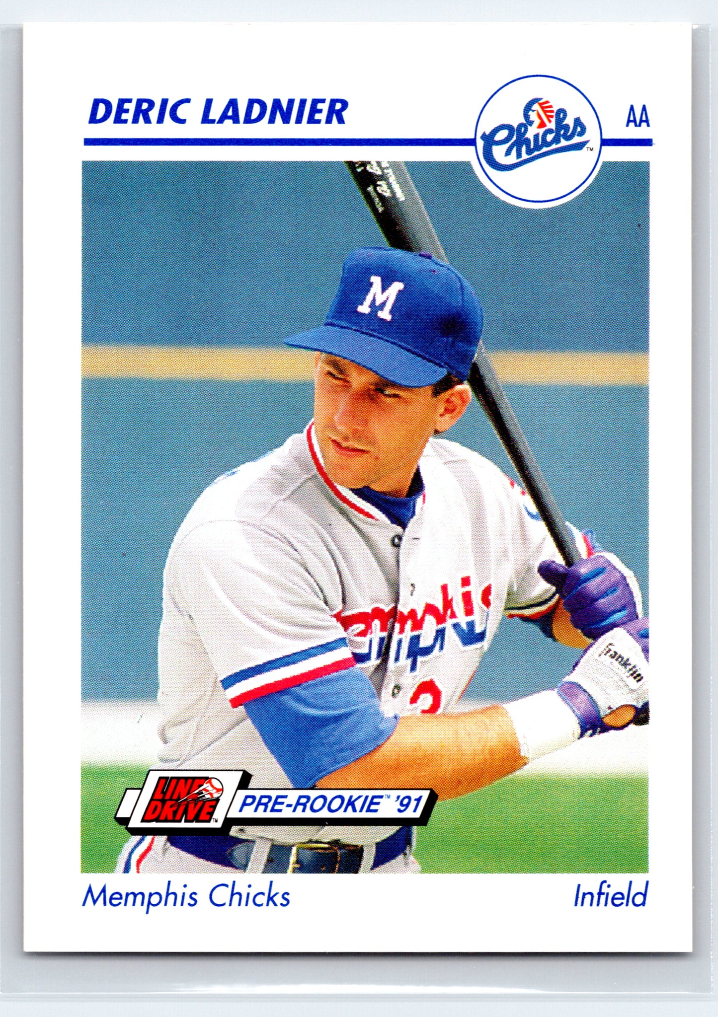1991 Line Drive AA #409 Deric Ladnier