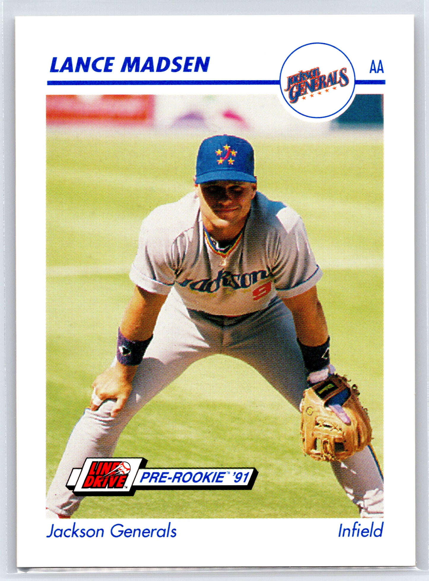 1991 Line Drive AA #567 Lance Madsen