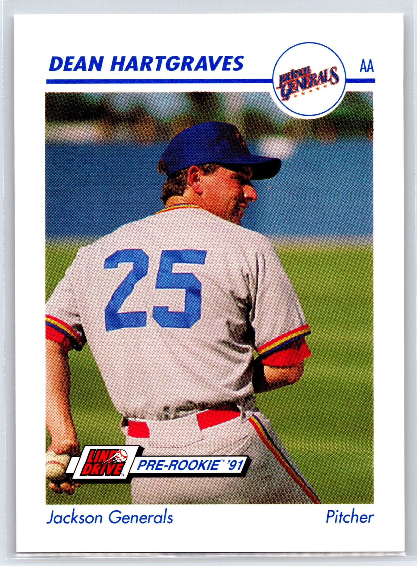 1991 Line Drive AA #560 Dean Hartgraves