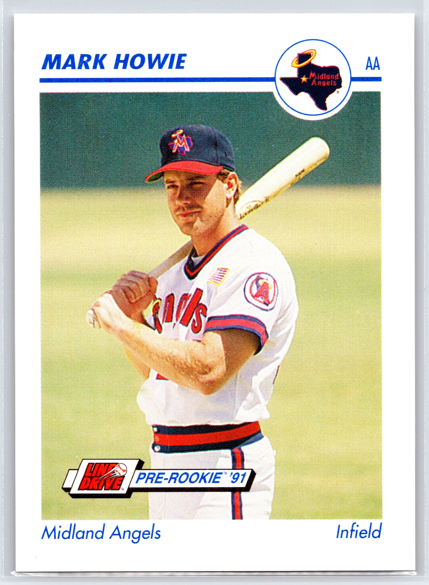 1991 Line Drive AA #436 Mark Howie