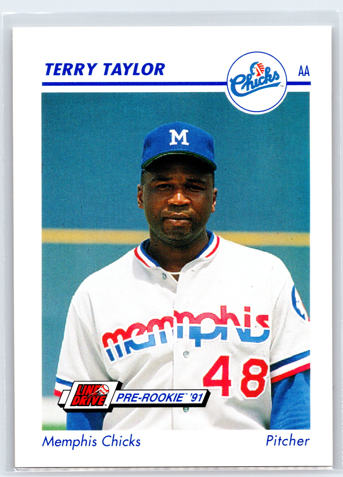 1991 Line Drive AA #420 Terry Taylor