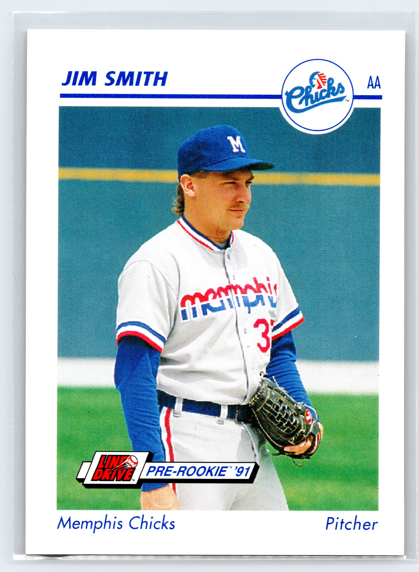1991 Line Drive AA #418 Jim Smith