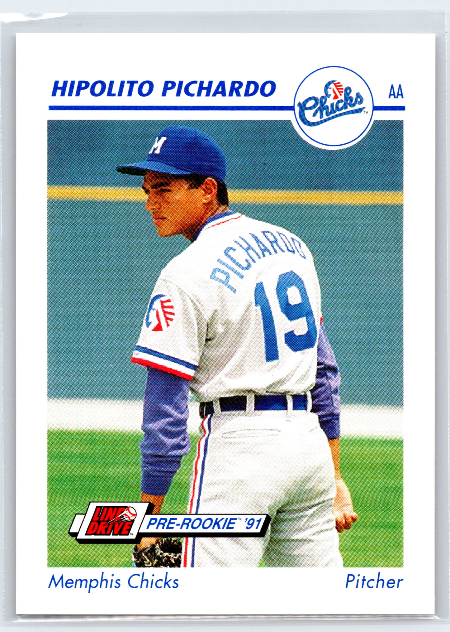 1991 Line Drive AA #413 Hipolito Pichardo