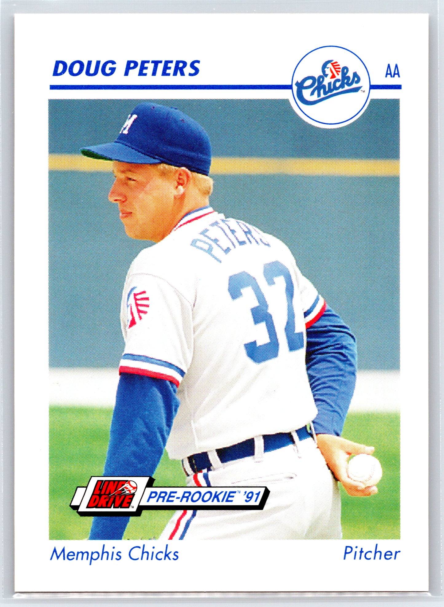 1991 Line Drive AA #412 Doug Peters