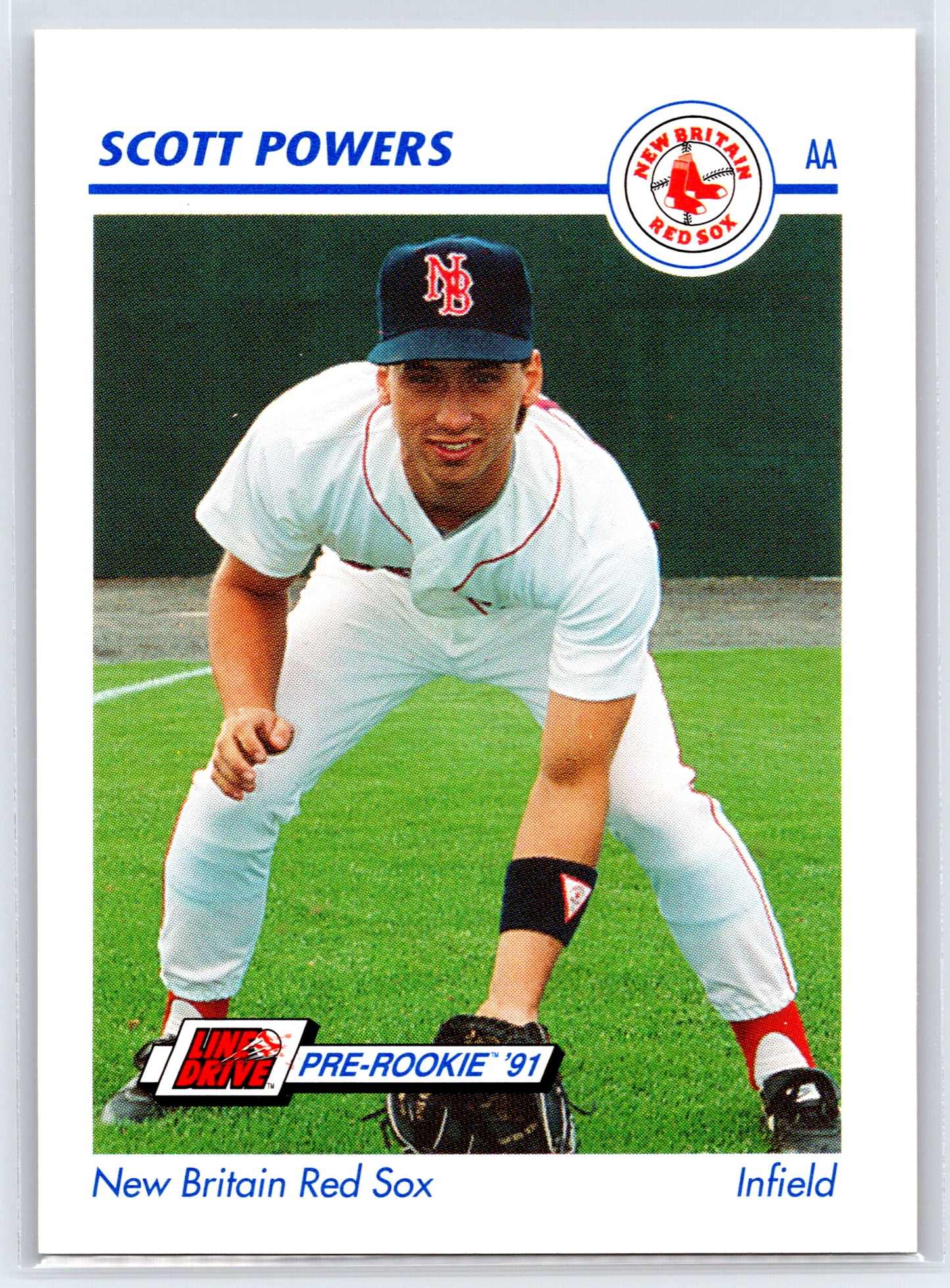 1991 Line Drive AA #468 Scott Powers