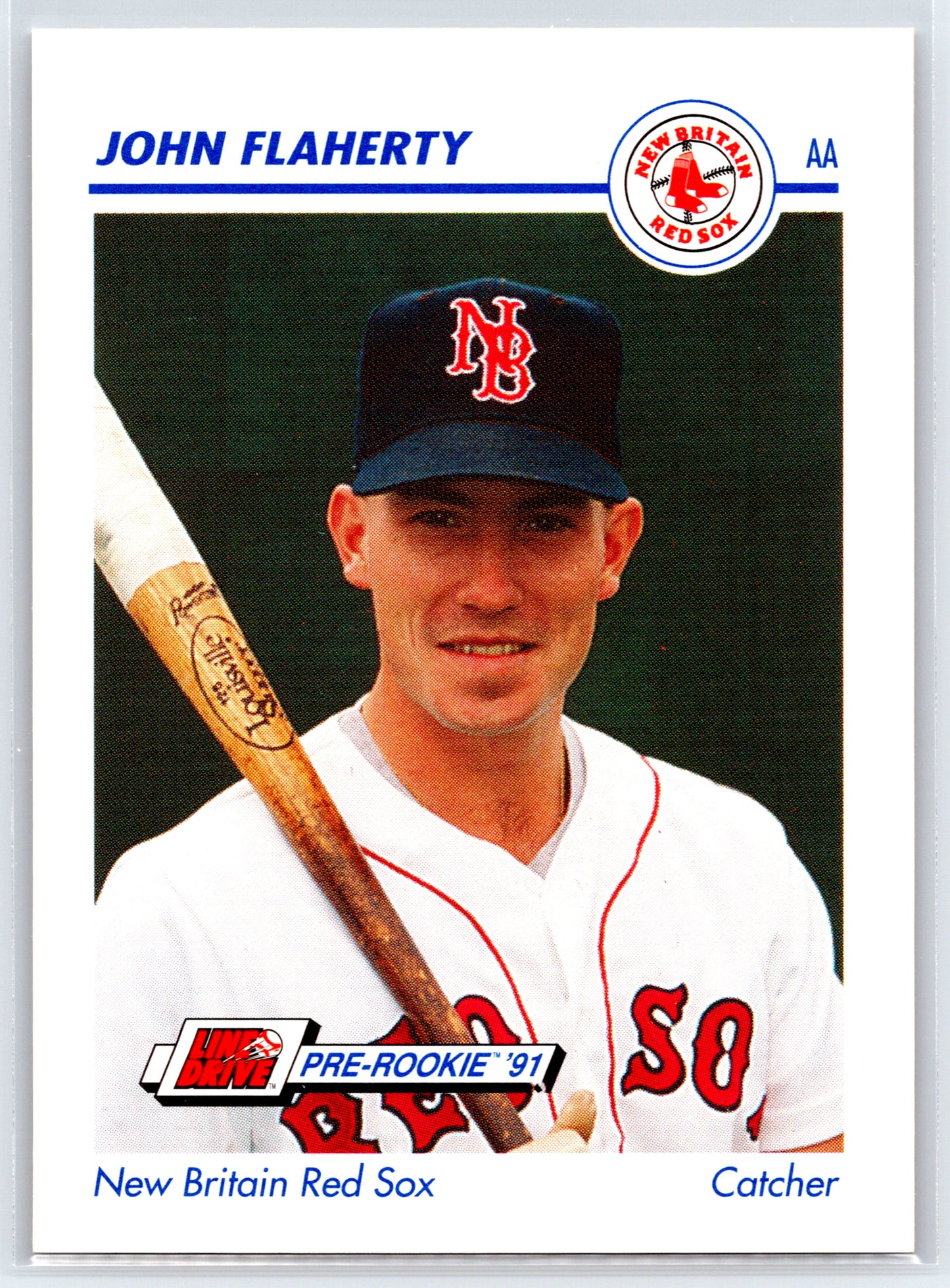 1991 Line Drive AA #459 John Flaherty